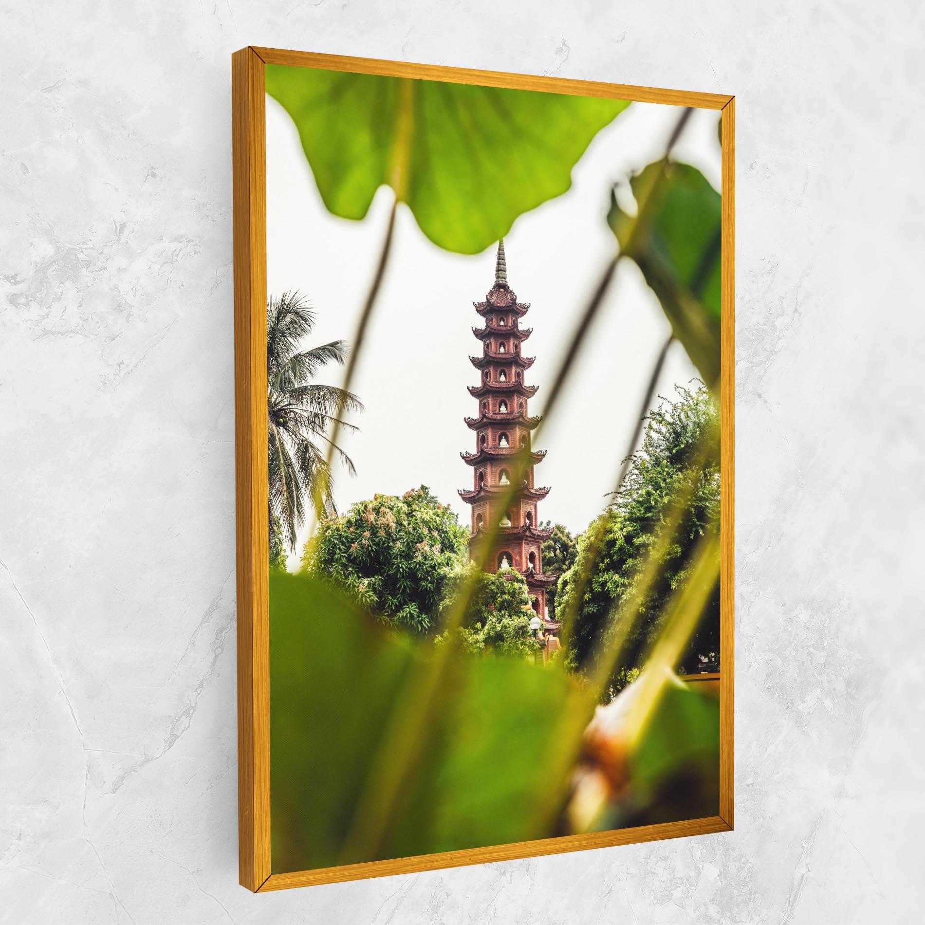 Vászonkép Tran Quoc Pagoda mockup 1