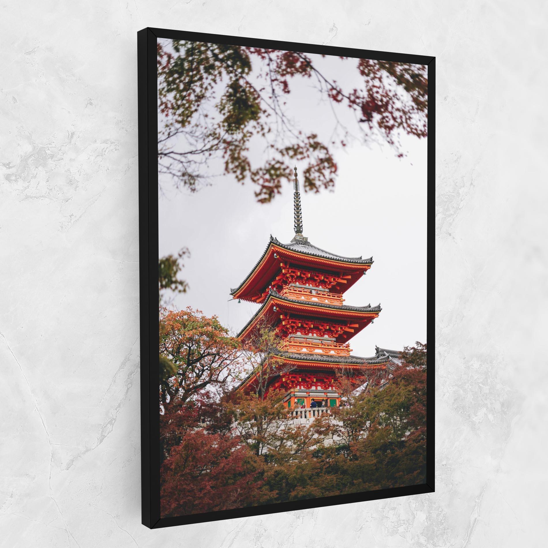 Vászonkép Kiyomizu Dera mockup 1