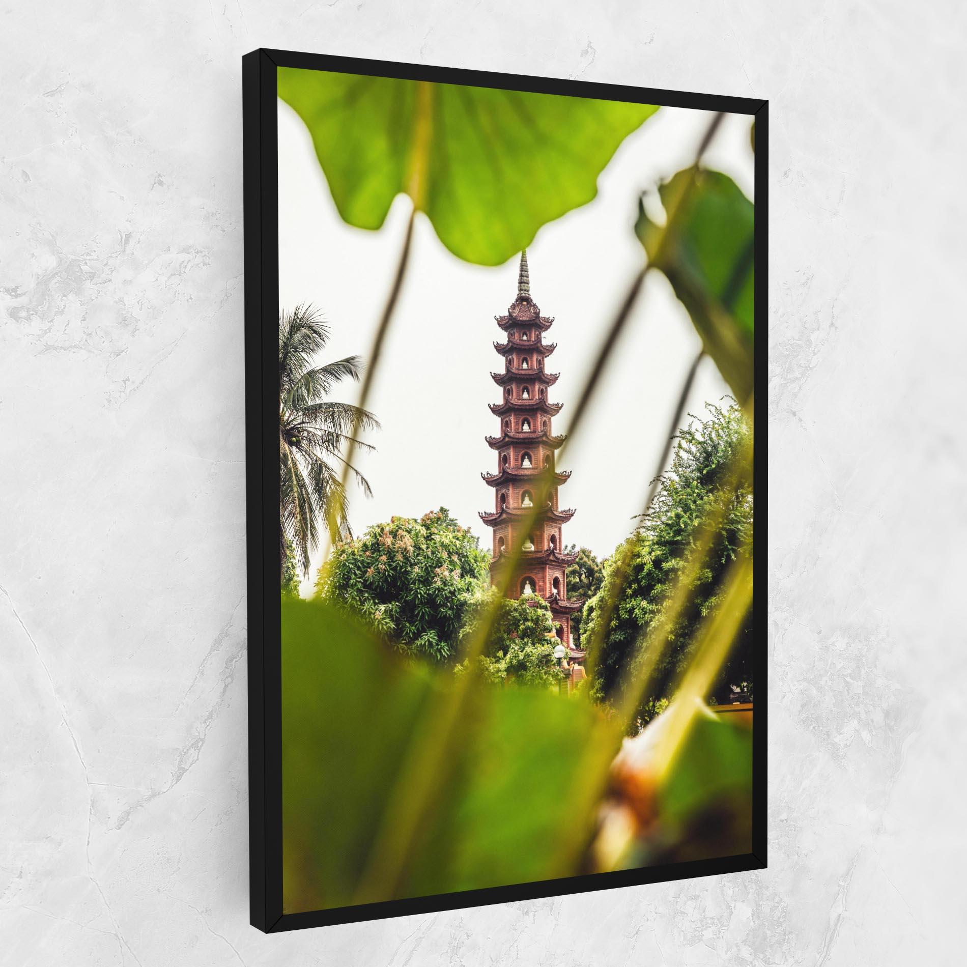 Vászonkép Tran Quoc Pagoda mockup 1