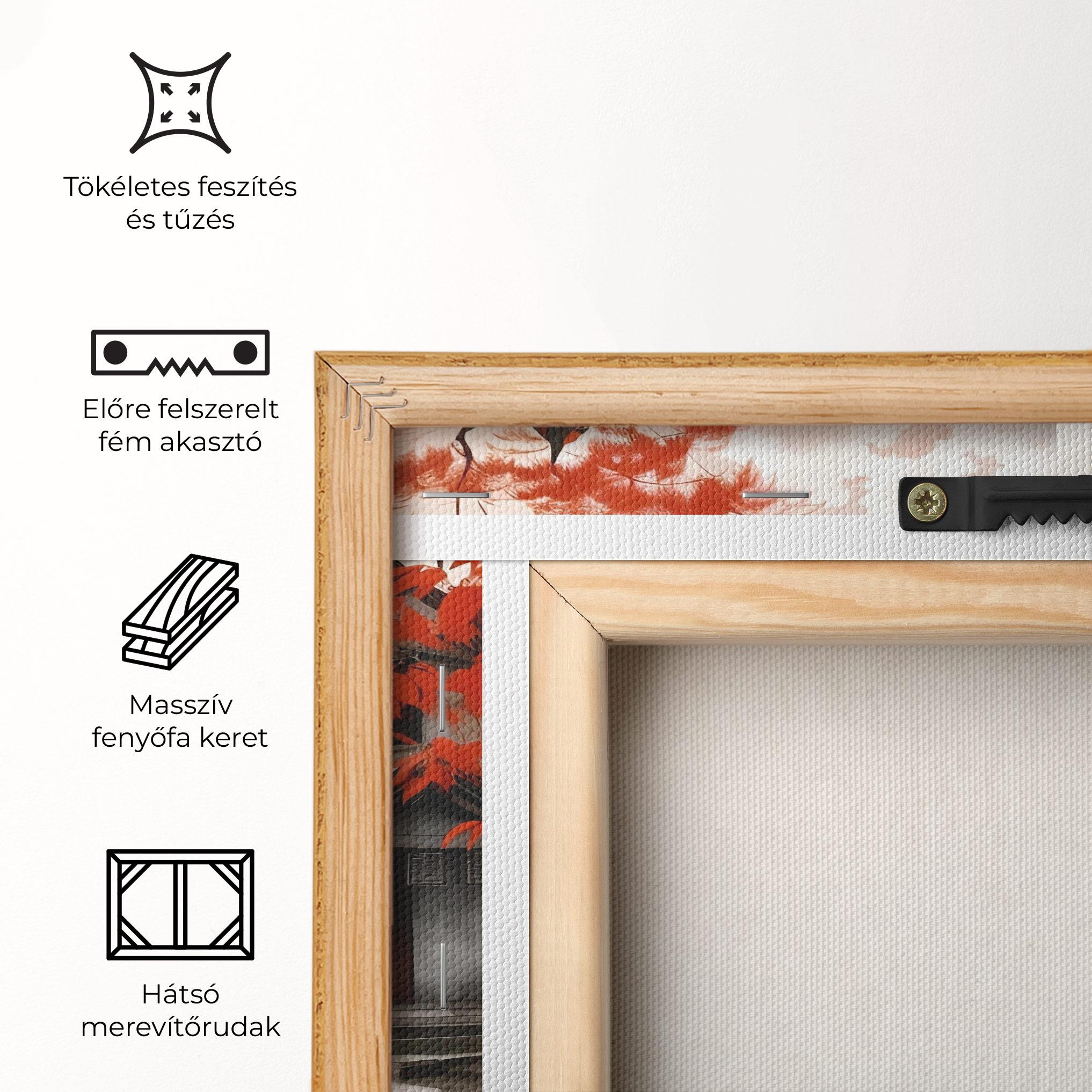 Vászonkép Architecture Reflections mockup 5