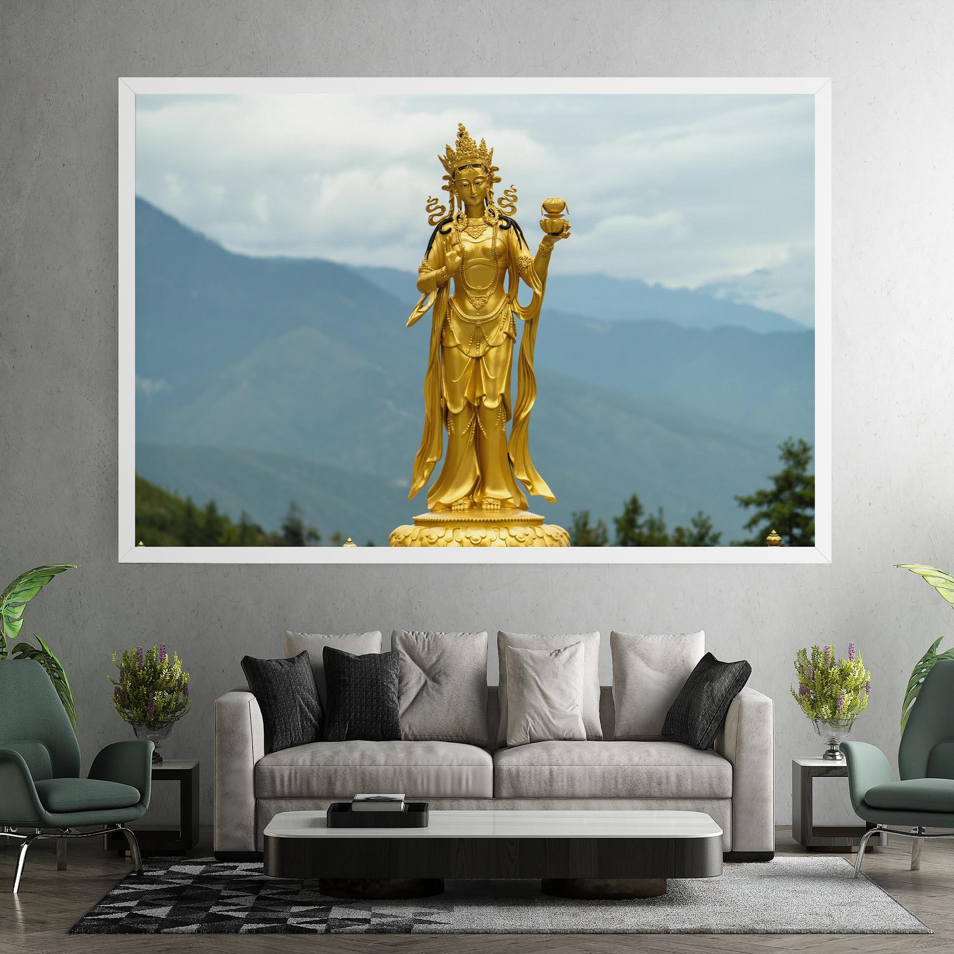 Vászonkép Golden Tara mockup 7