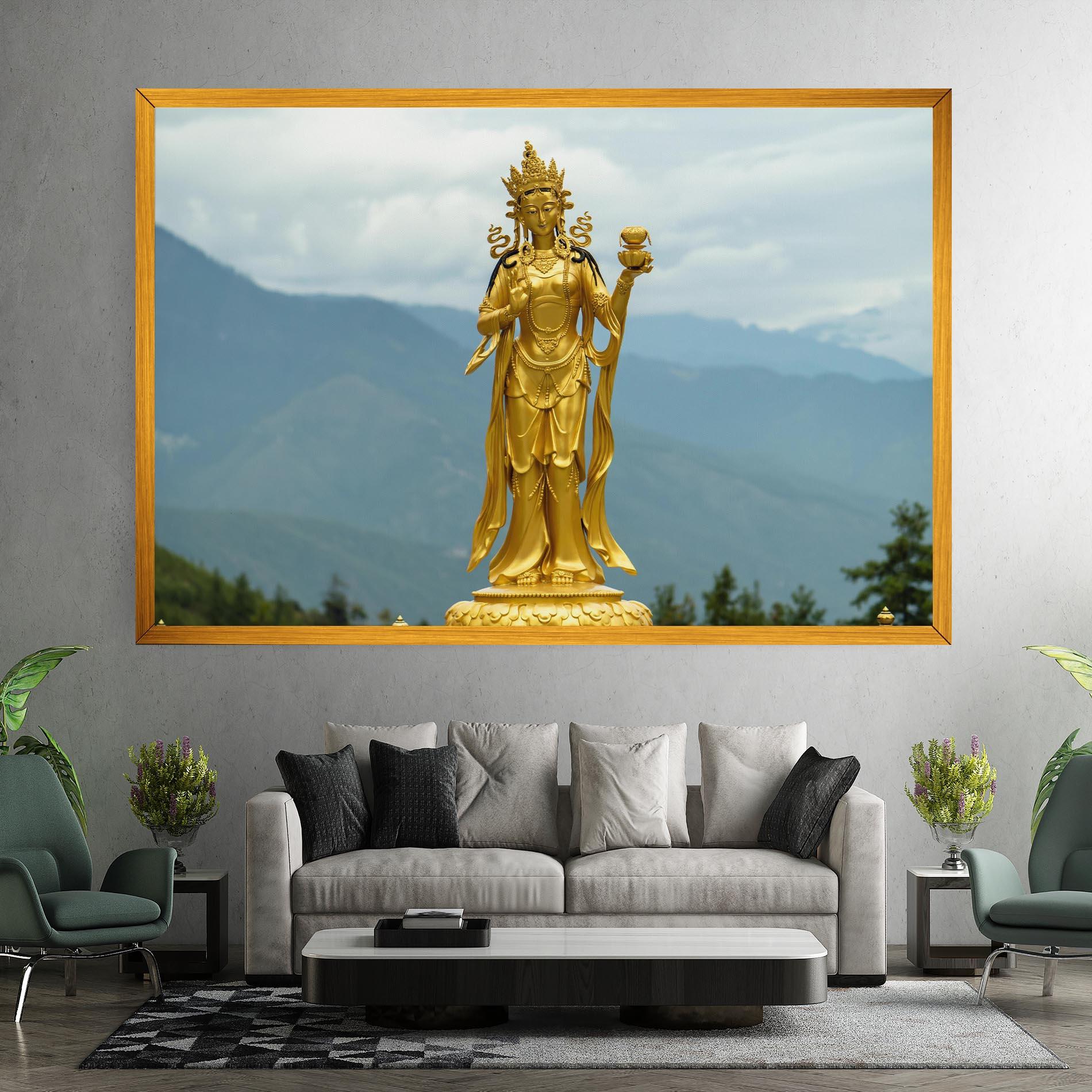Vászonkép Golden Tara mockup 7