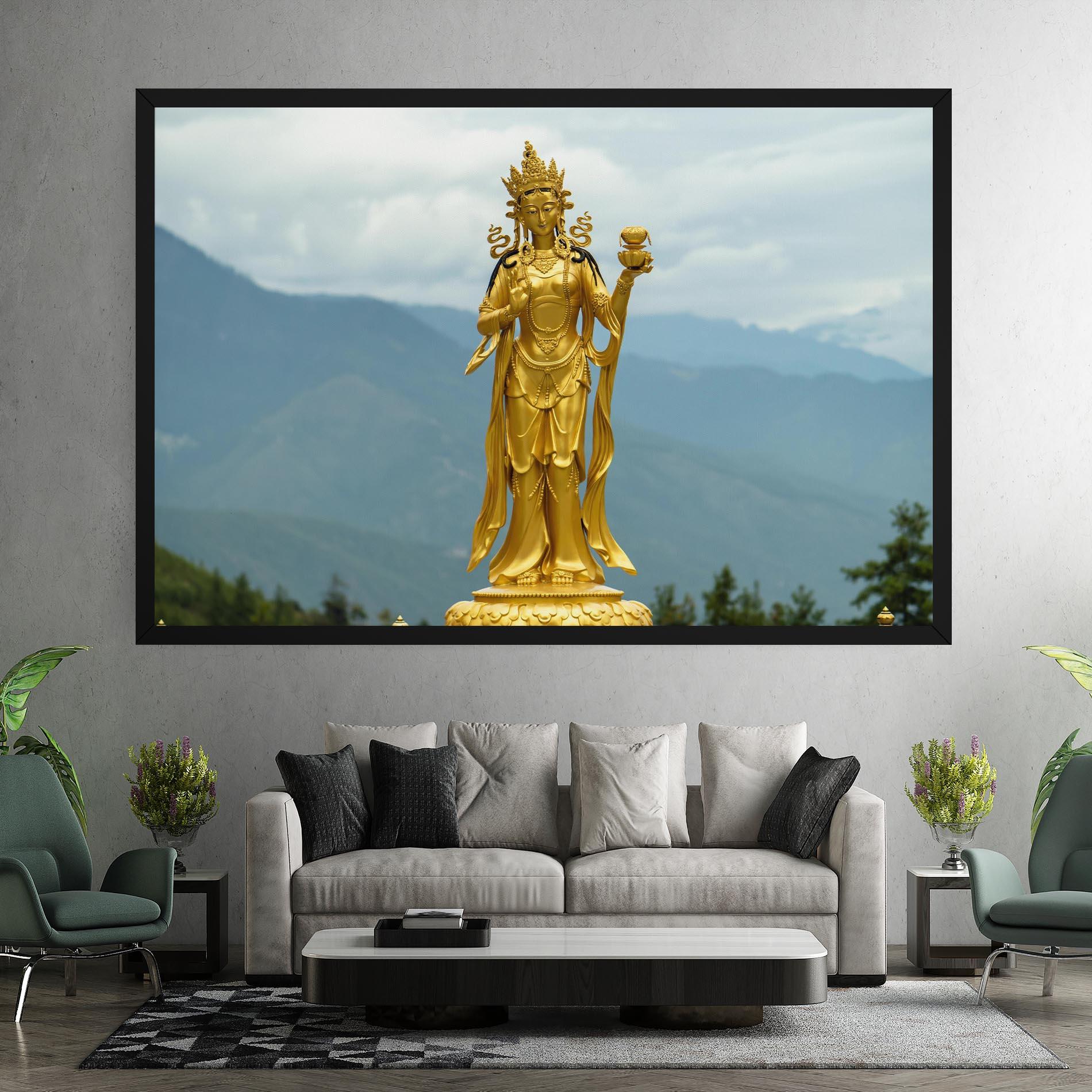 Vászonkép Golden Tara mockup 7