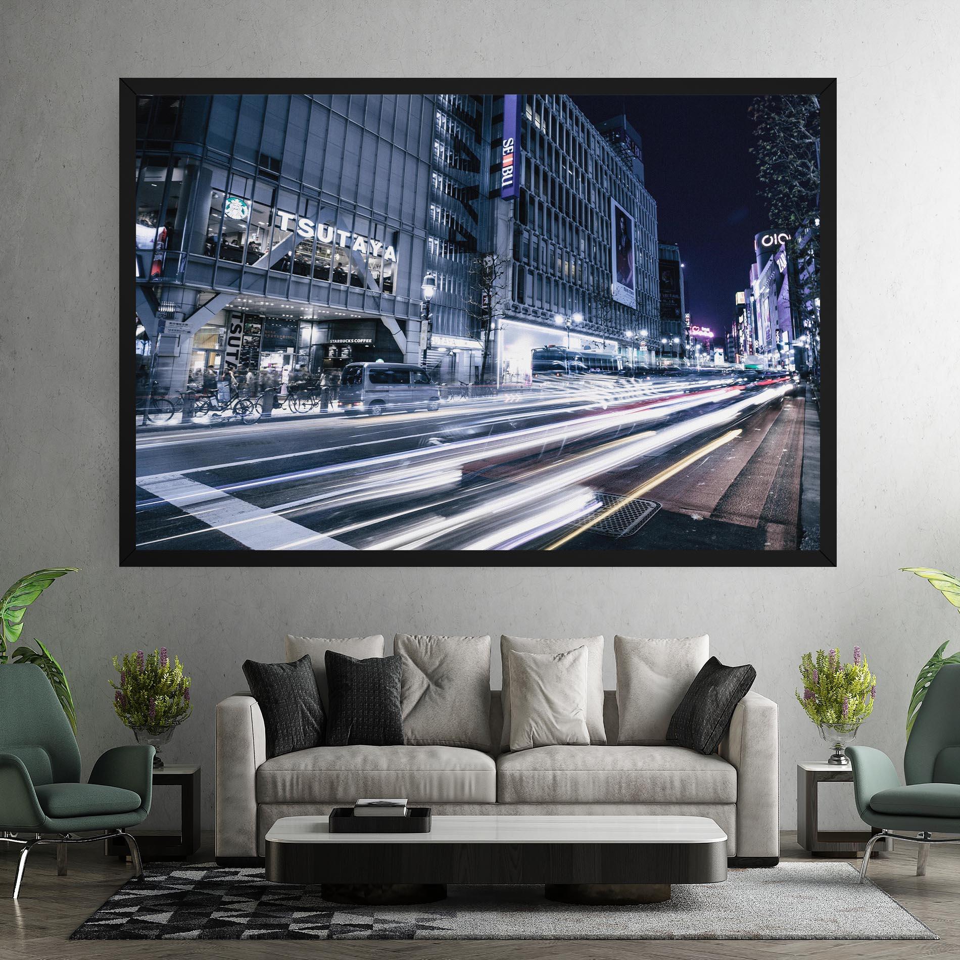 Vászonkép Road Traffic mockup 7