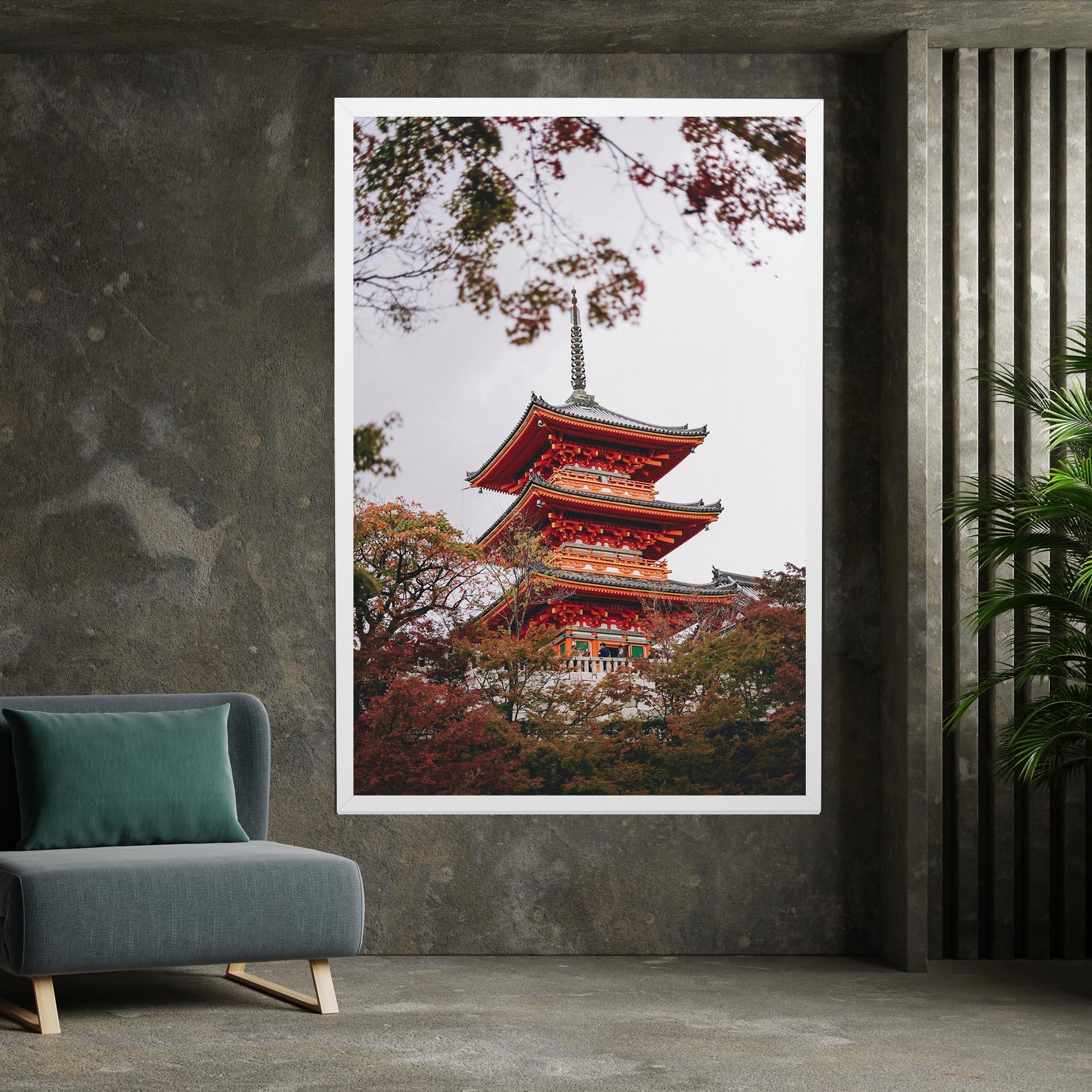 Vászonkép Kiyomizu Dera mockup 7