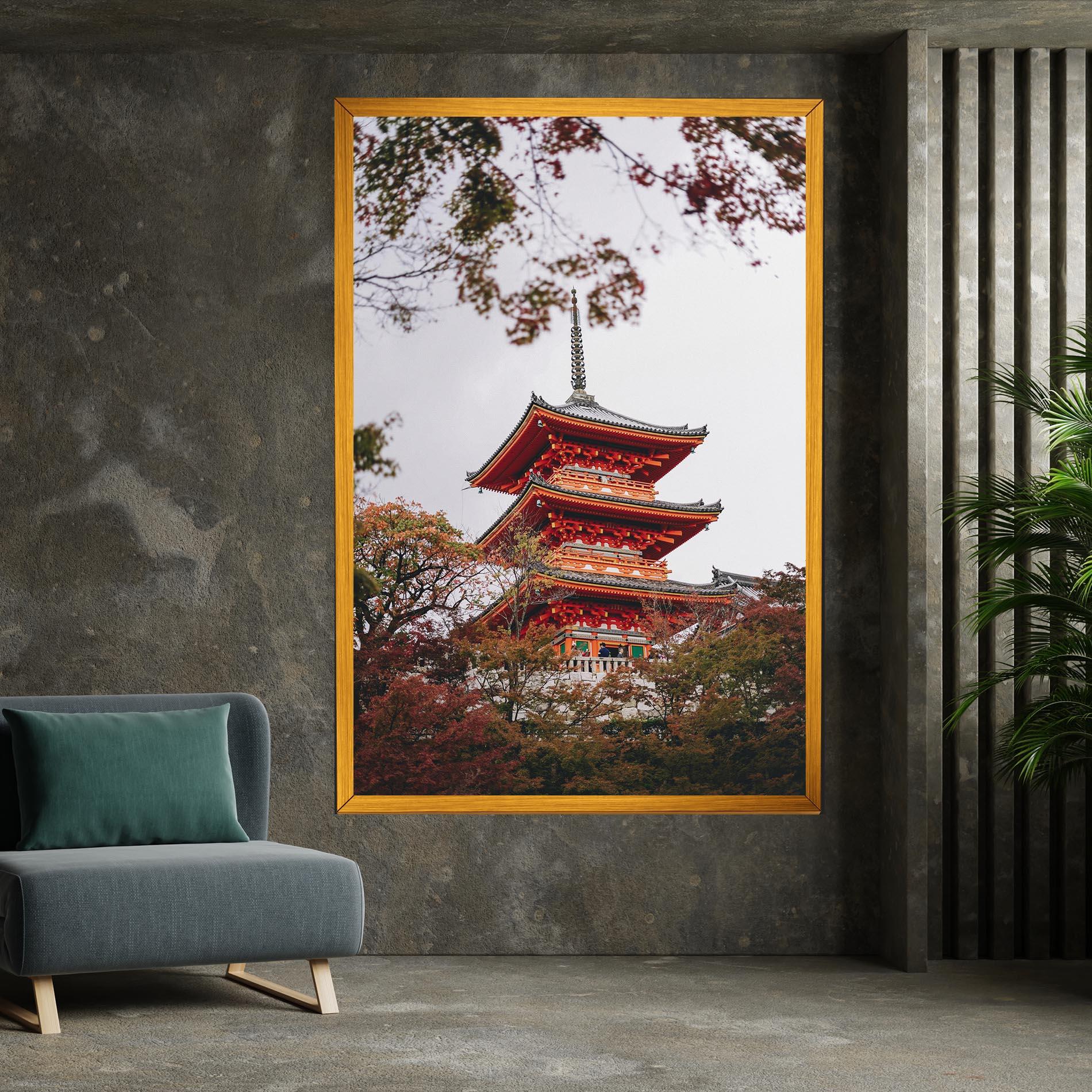 Vászonkép Kiyomizu Dera mockup 7