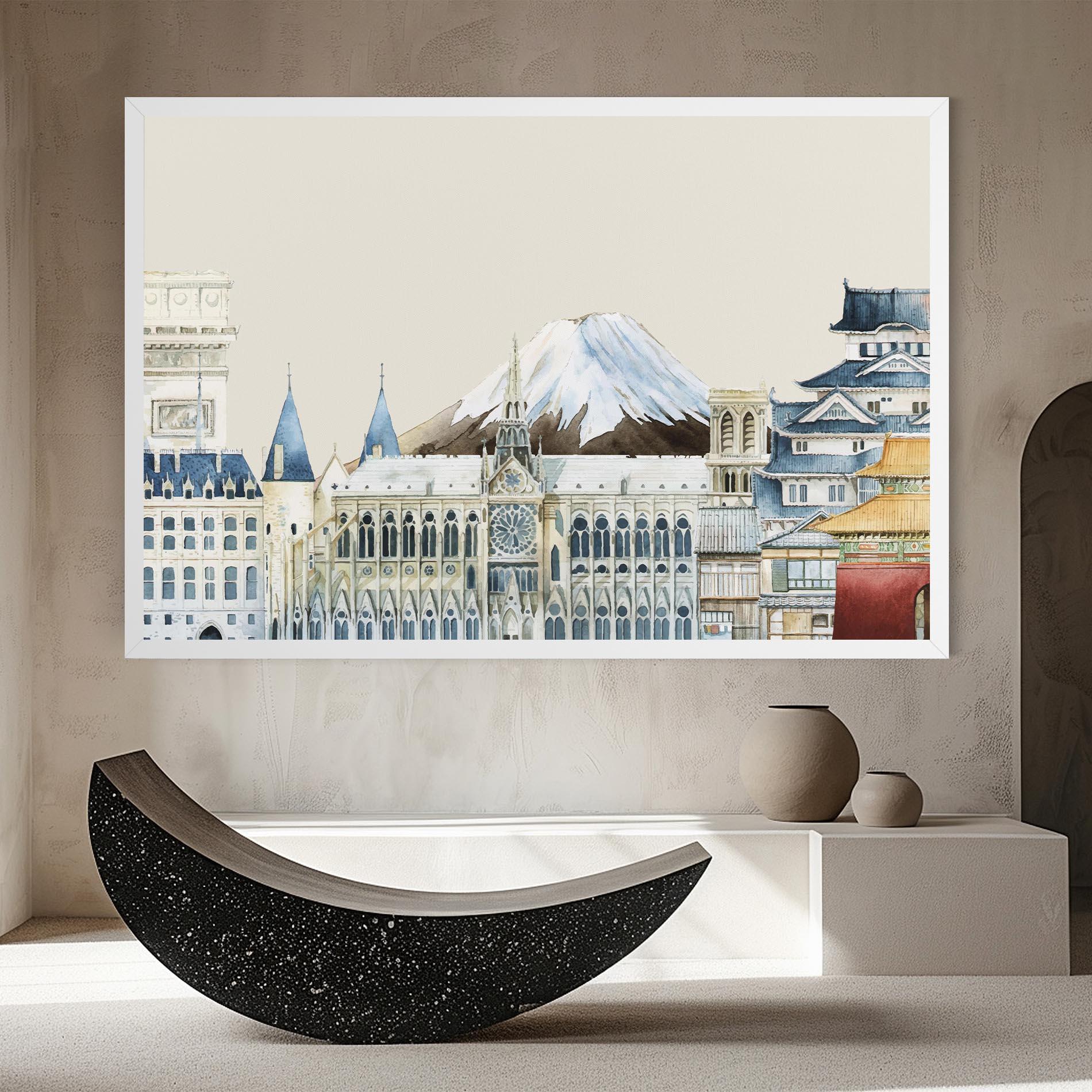 Vászonkép City Mix mockup 8