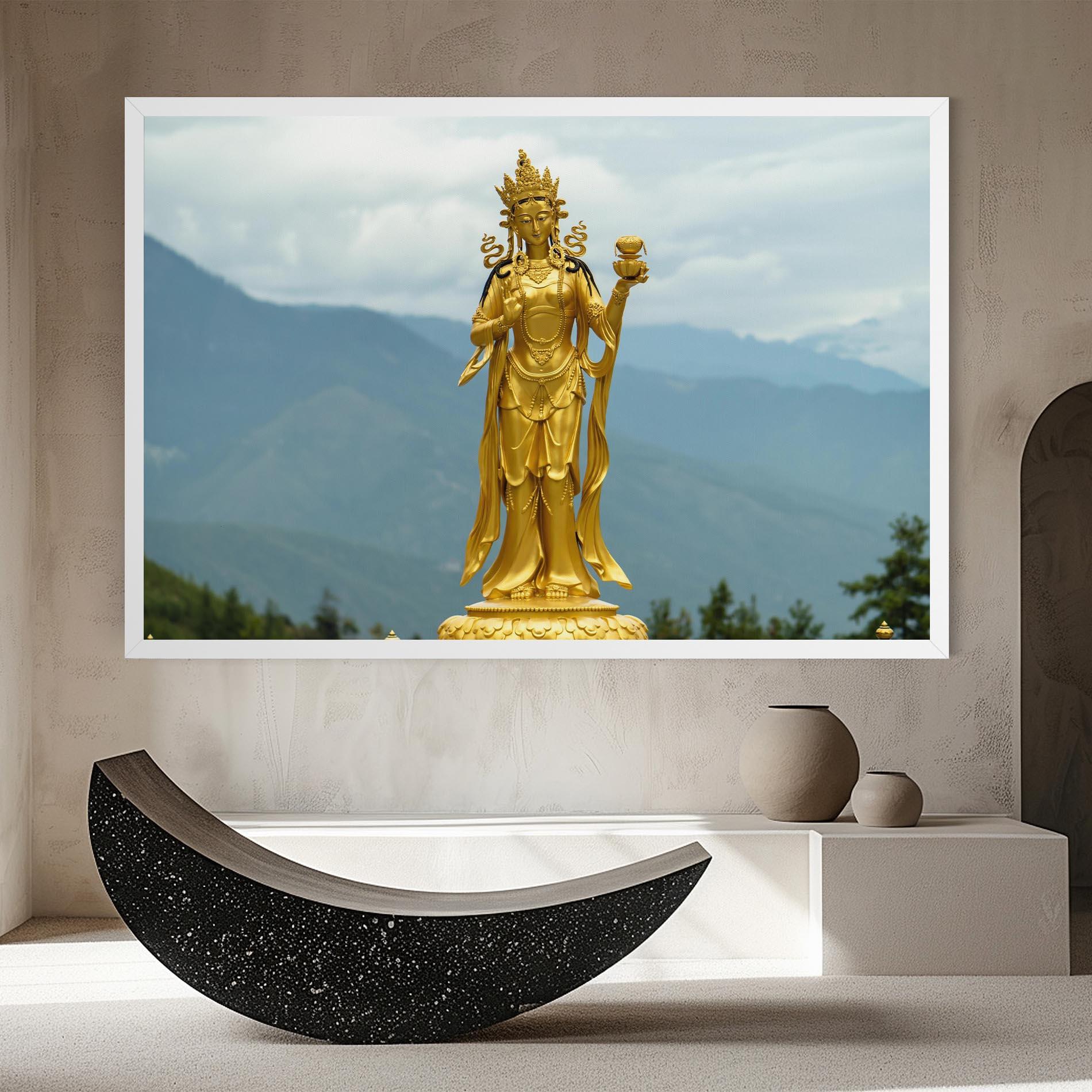 Vászonkép Golden Tara mockup 8