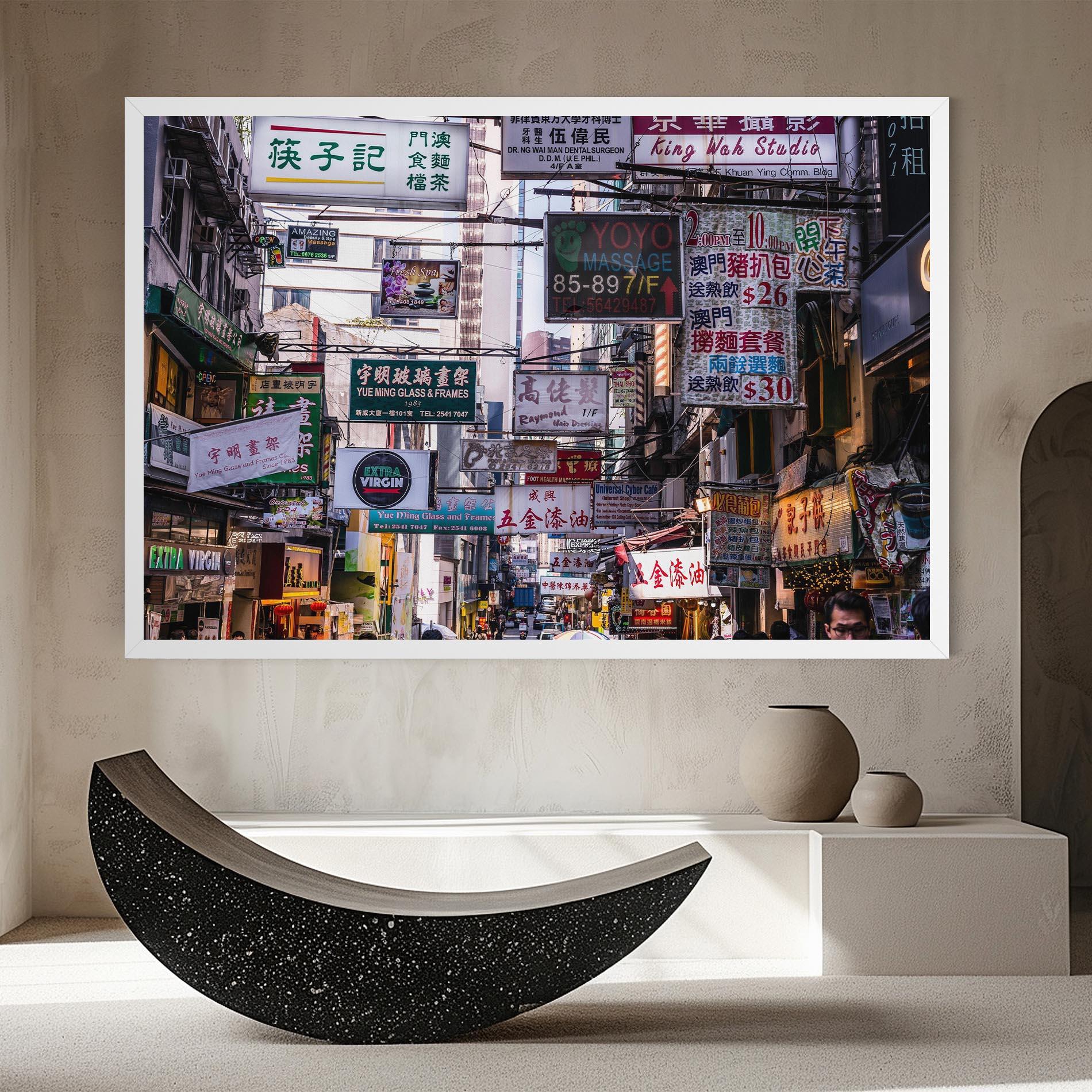 Vászonkép Mong Kok mockup 8
