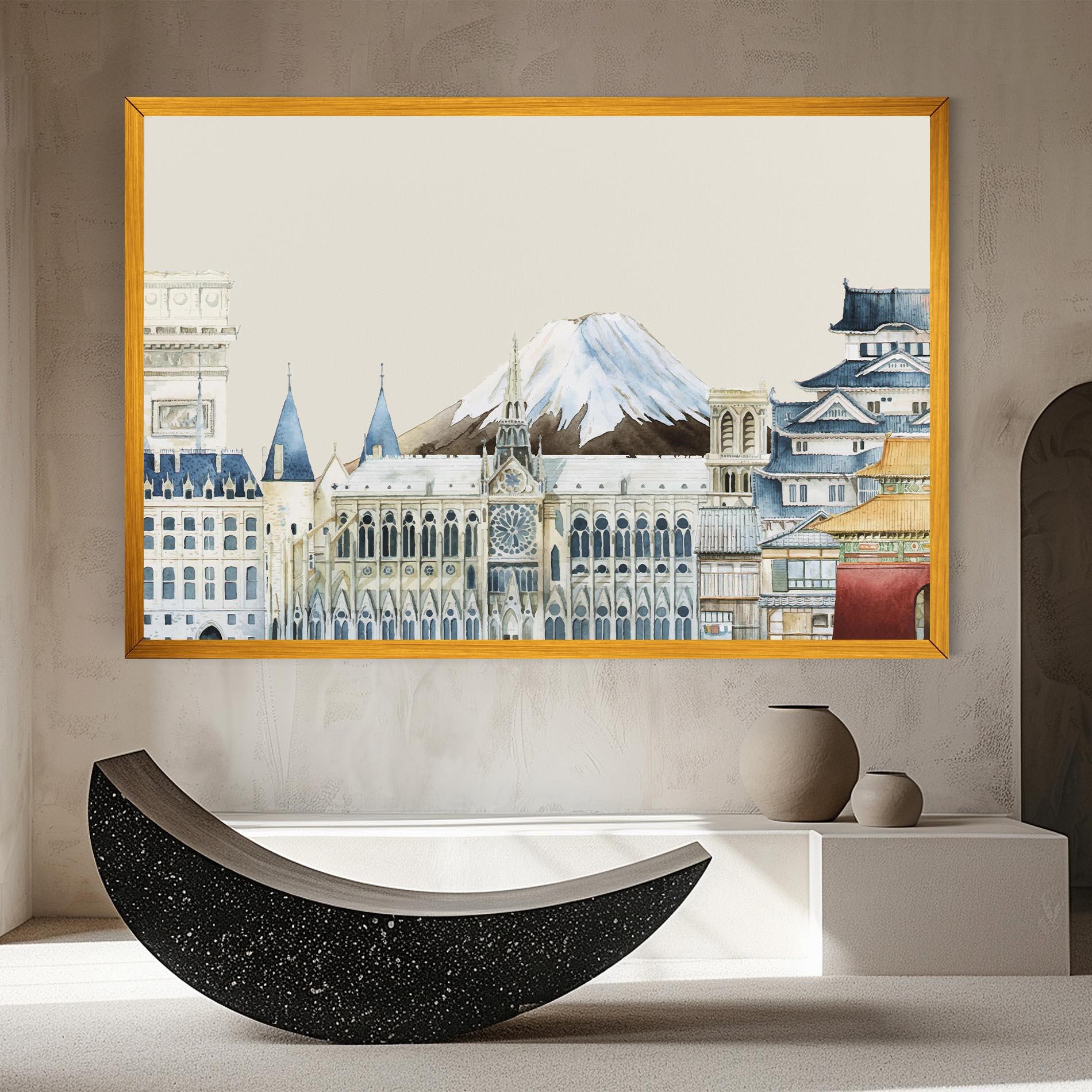 Vászonkép City Mix mockup 8