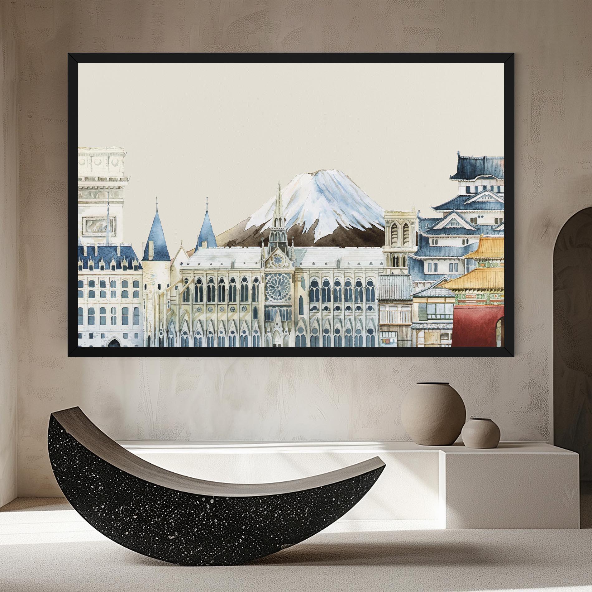 Vászonkép City Mix mockup 8