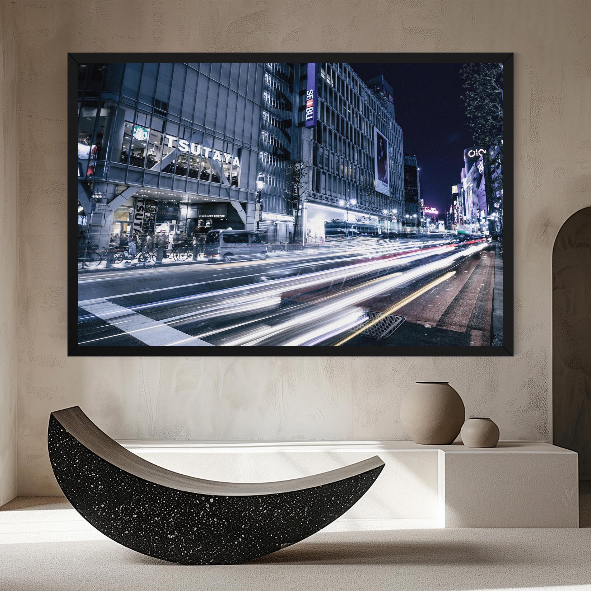 Vászonkép Road Traffic mockup 8