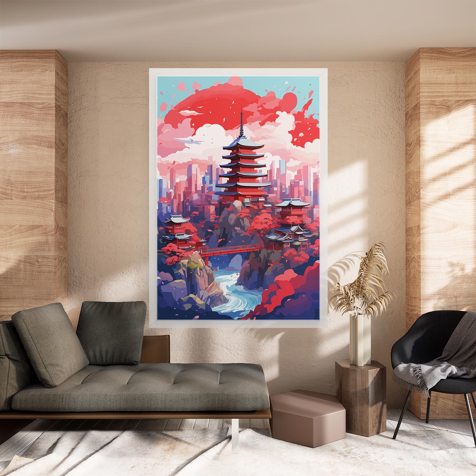 Vászonkép City Style Art mockup 8