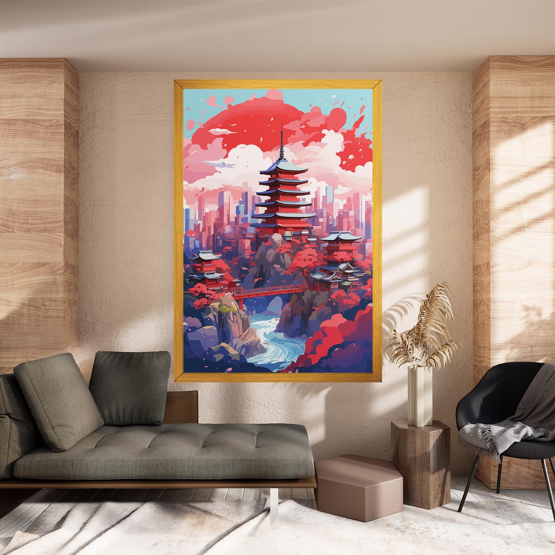 Vászonkép City Style Art mockup 8