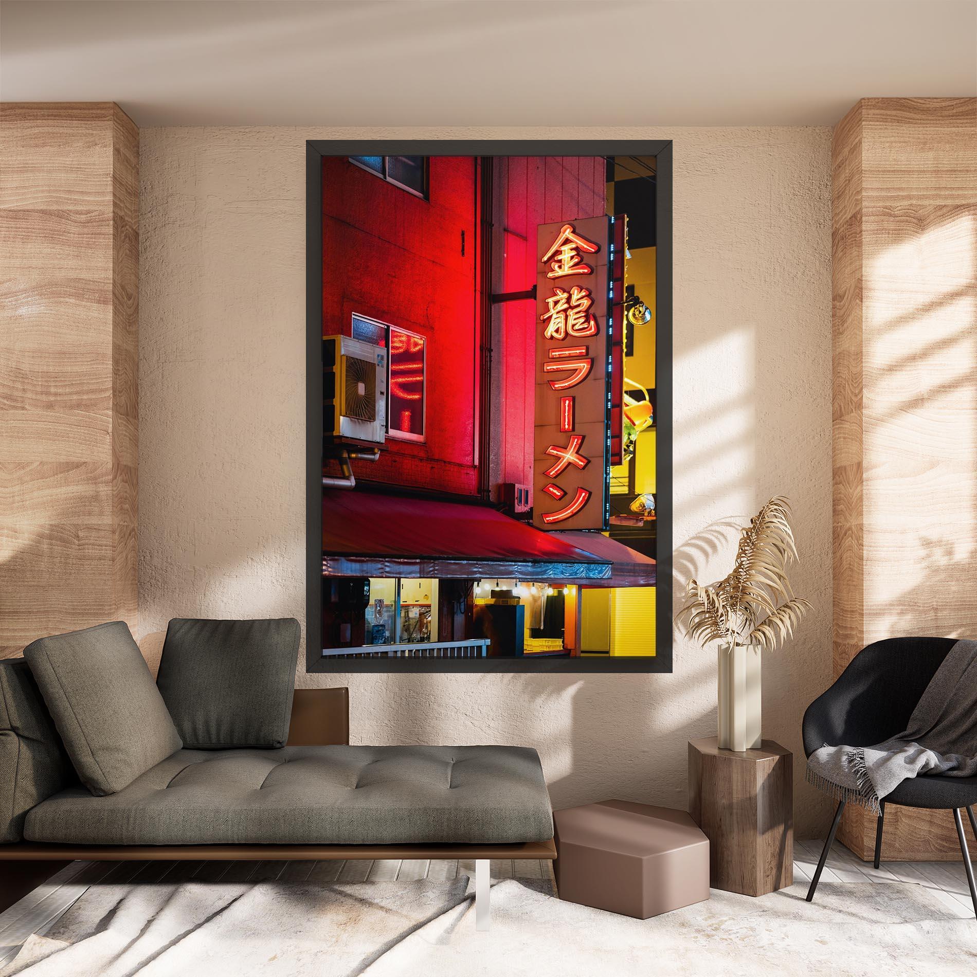 Vászonkép Ramen Restaurant mockup 8