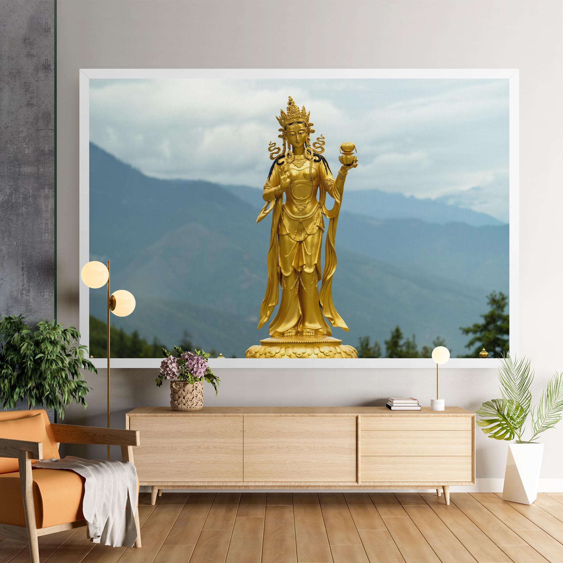 Vászonkép Golden Tara mockup 9