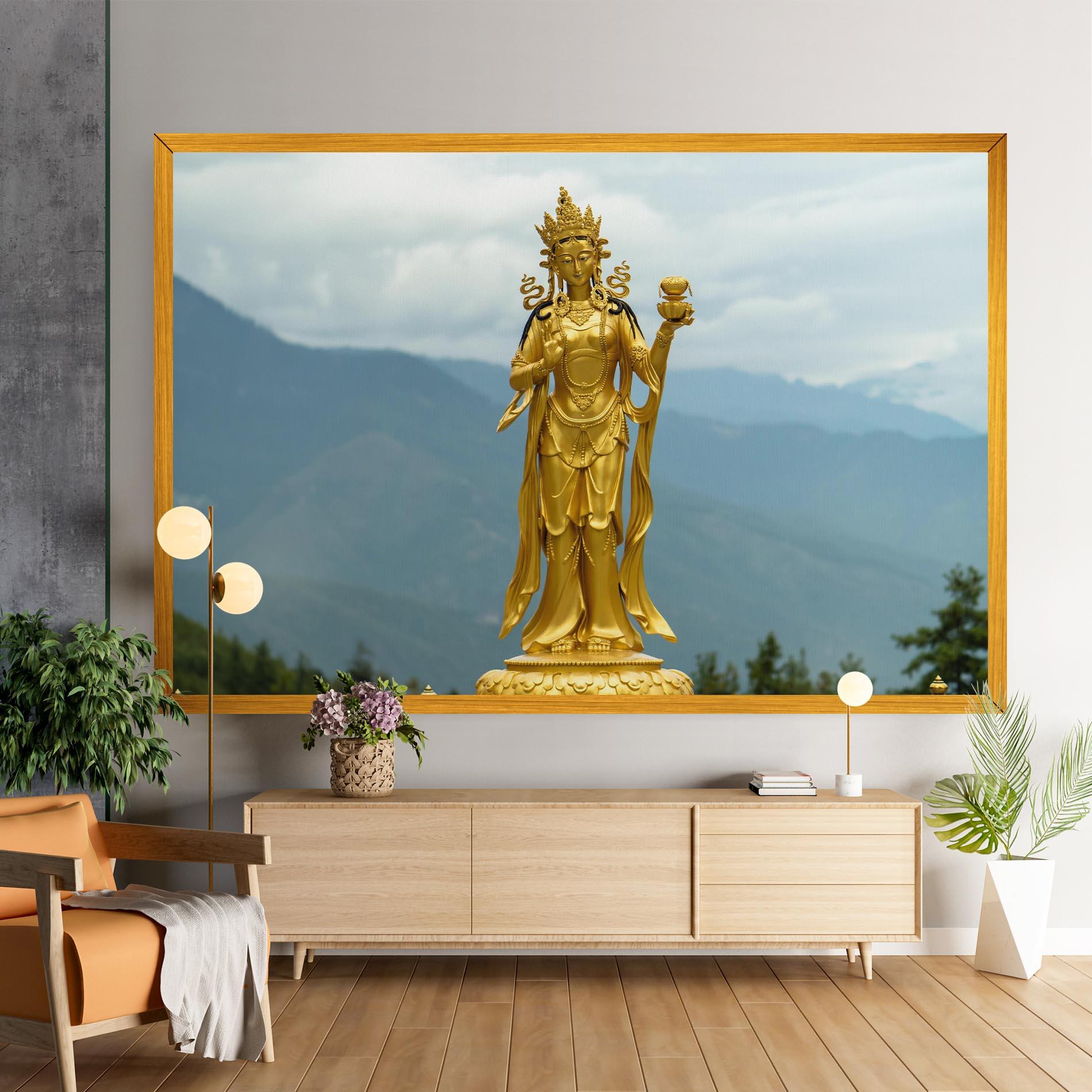 Vászonkép Golden Tara mockup 9