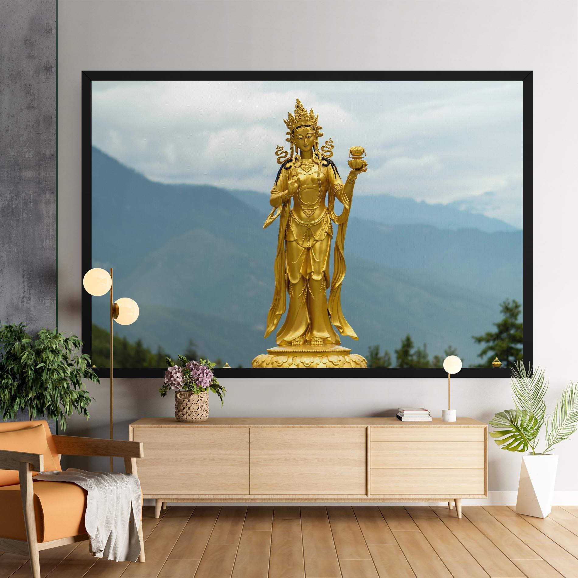 Vászonkép Golden Tara mockup 9