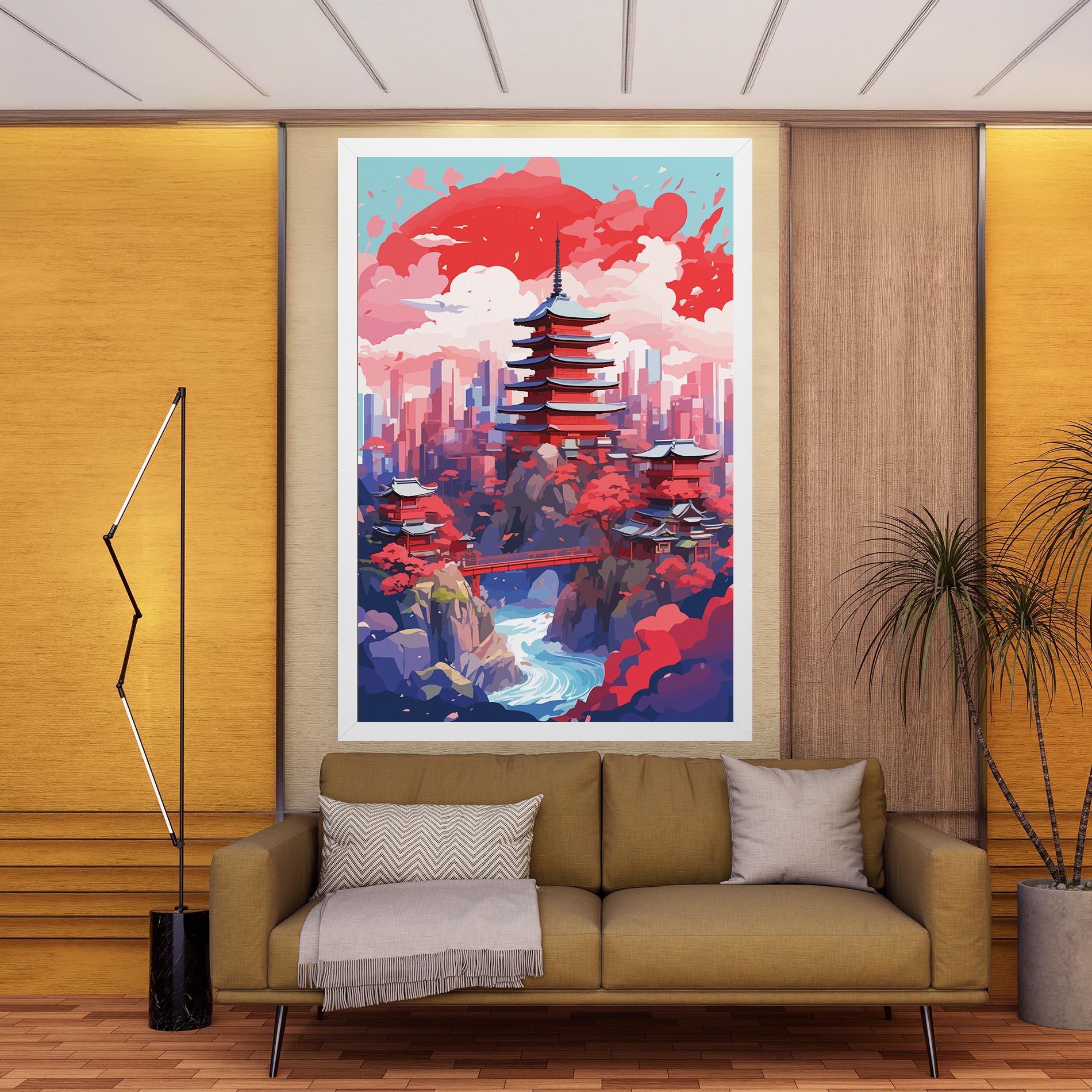 Vászonkép City Style Art mockup 9