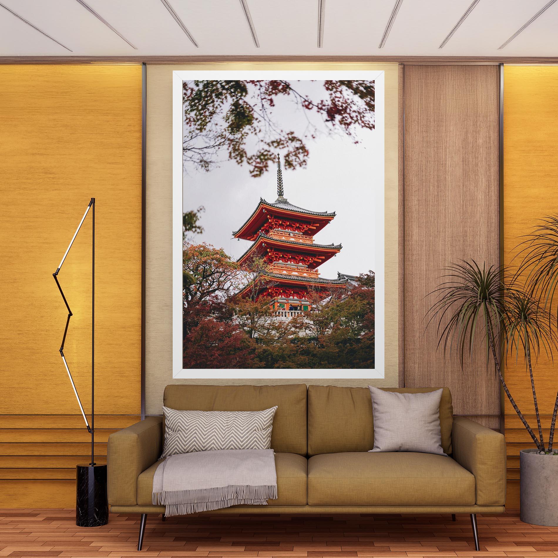 Vászonkép Kiyomizu Dera mockup 9
