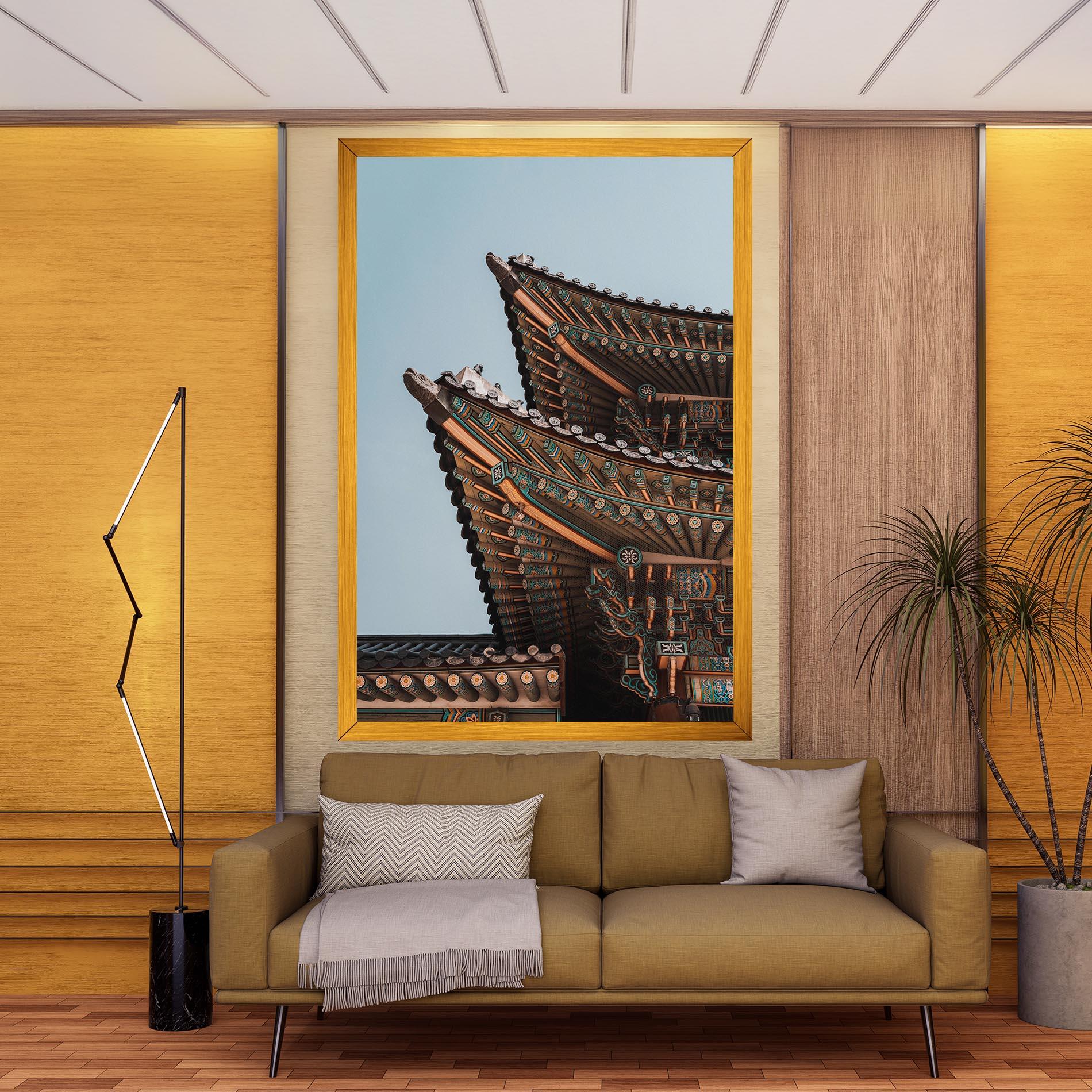 Vászonkép Gyeongbokgung mockup 9