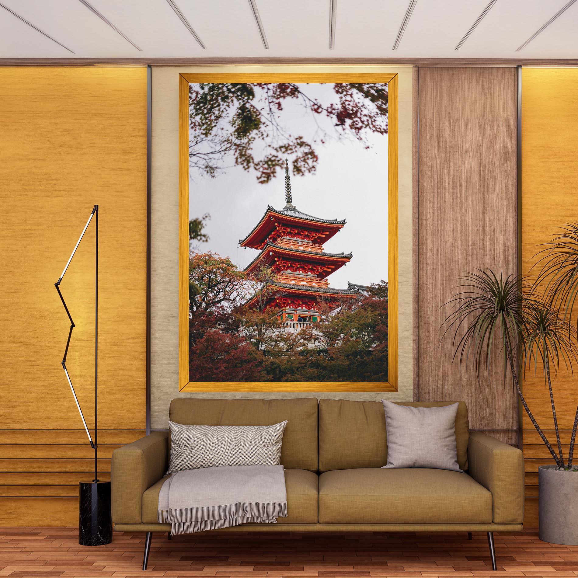 Vászonkép Kiyomizu Dera mockup 9