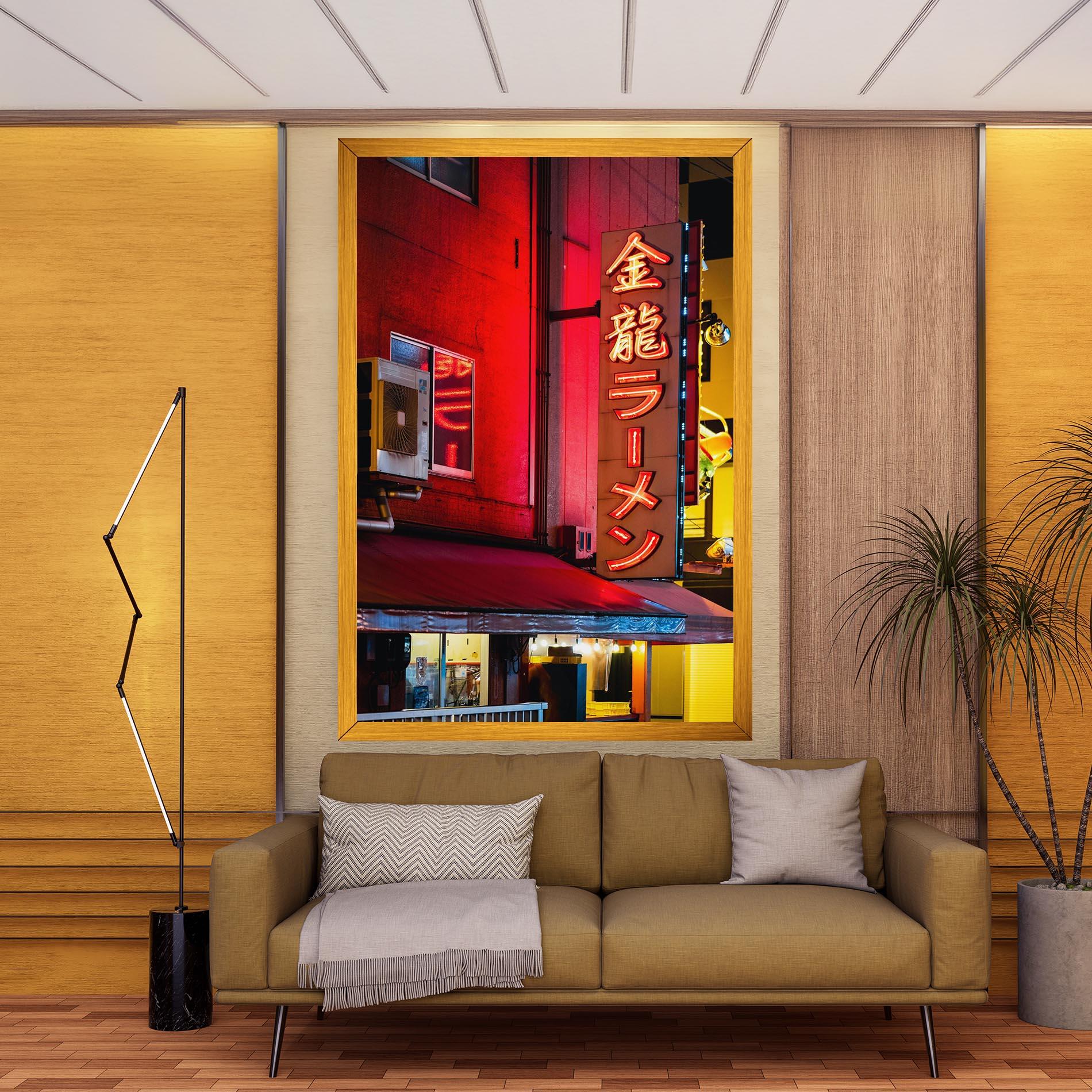 Vászonkép Ramen Restaurant mockup 9