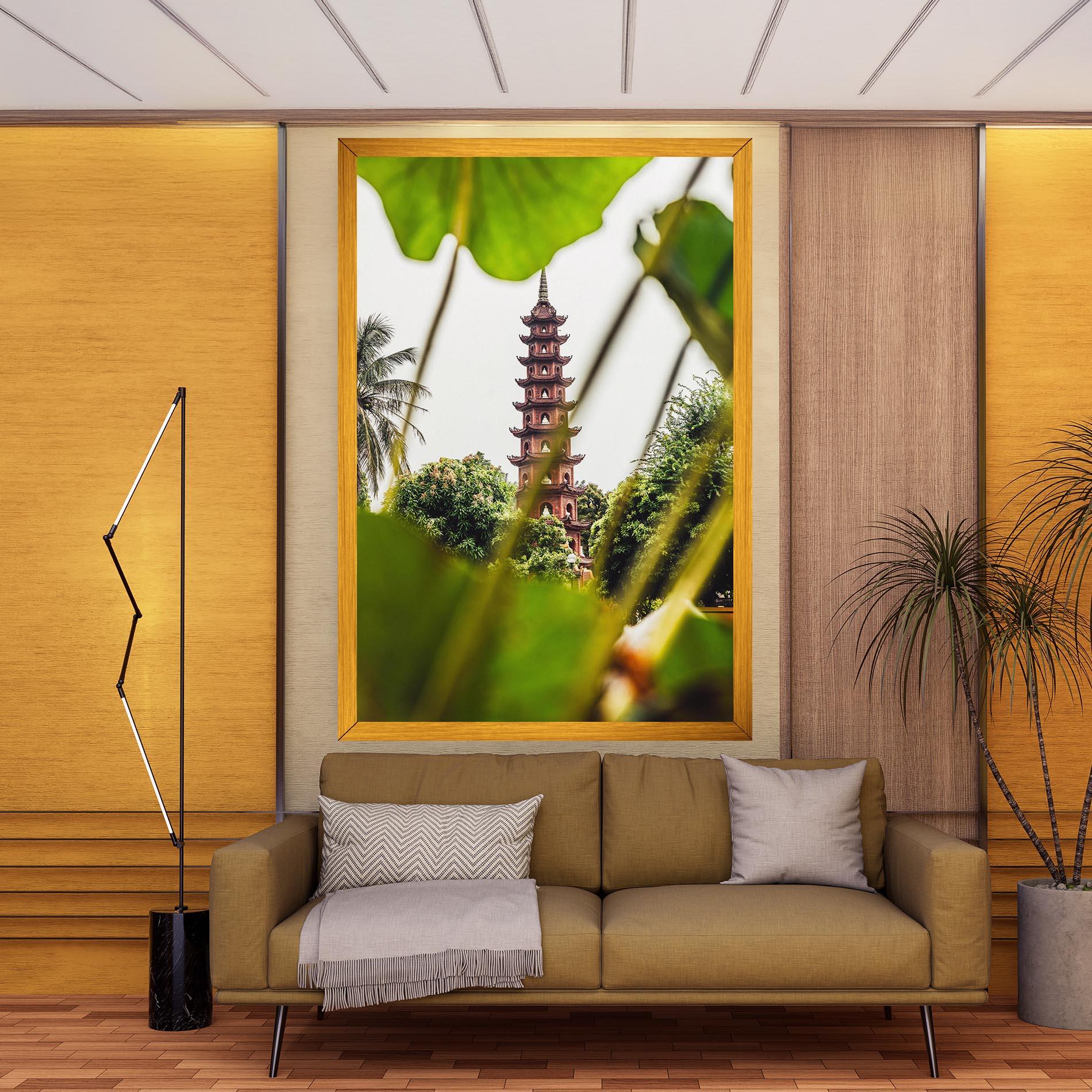 Vászonkép Tran Quoc Pagoda mockup 9