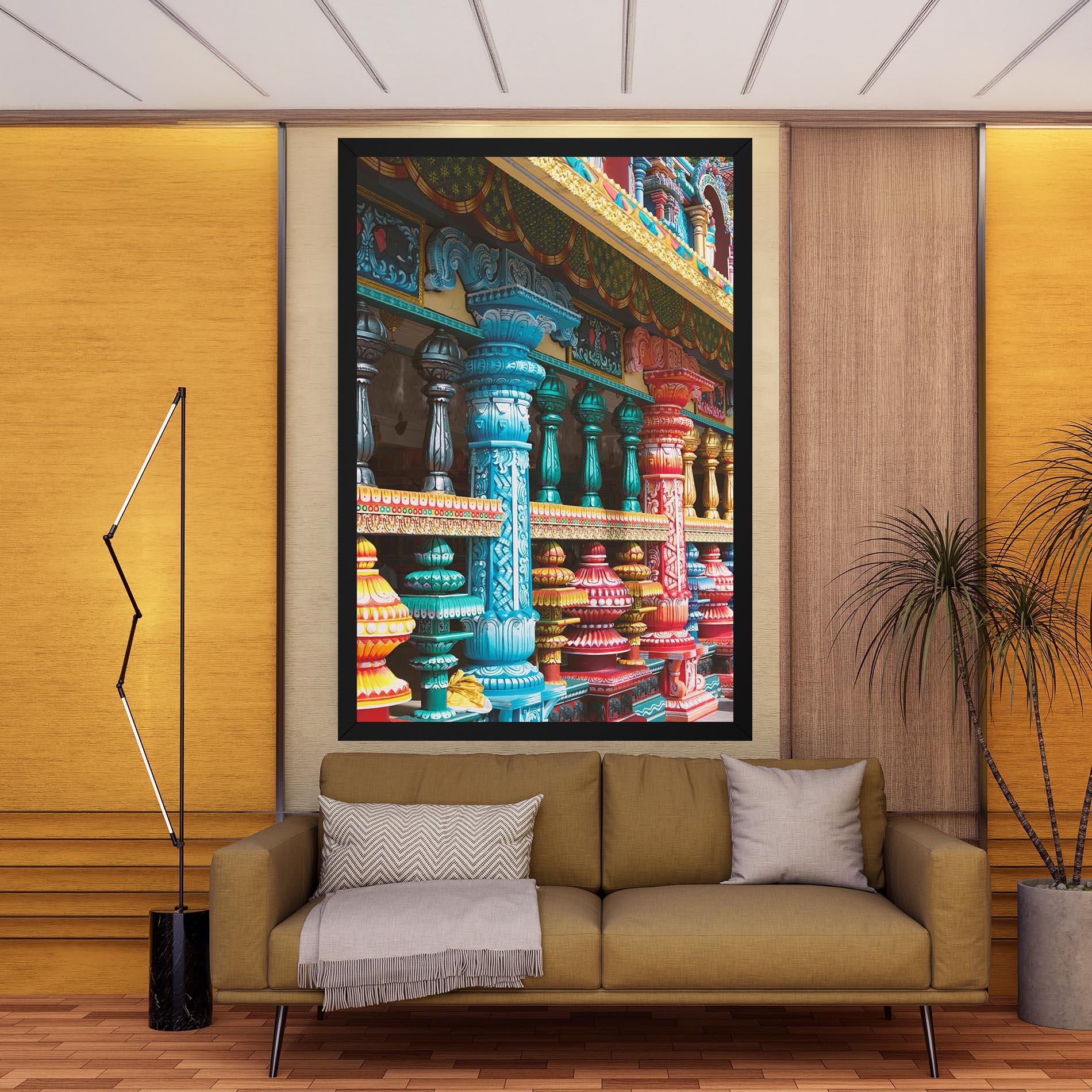 Vászonkép Batu Caves mockup 9