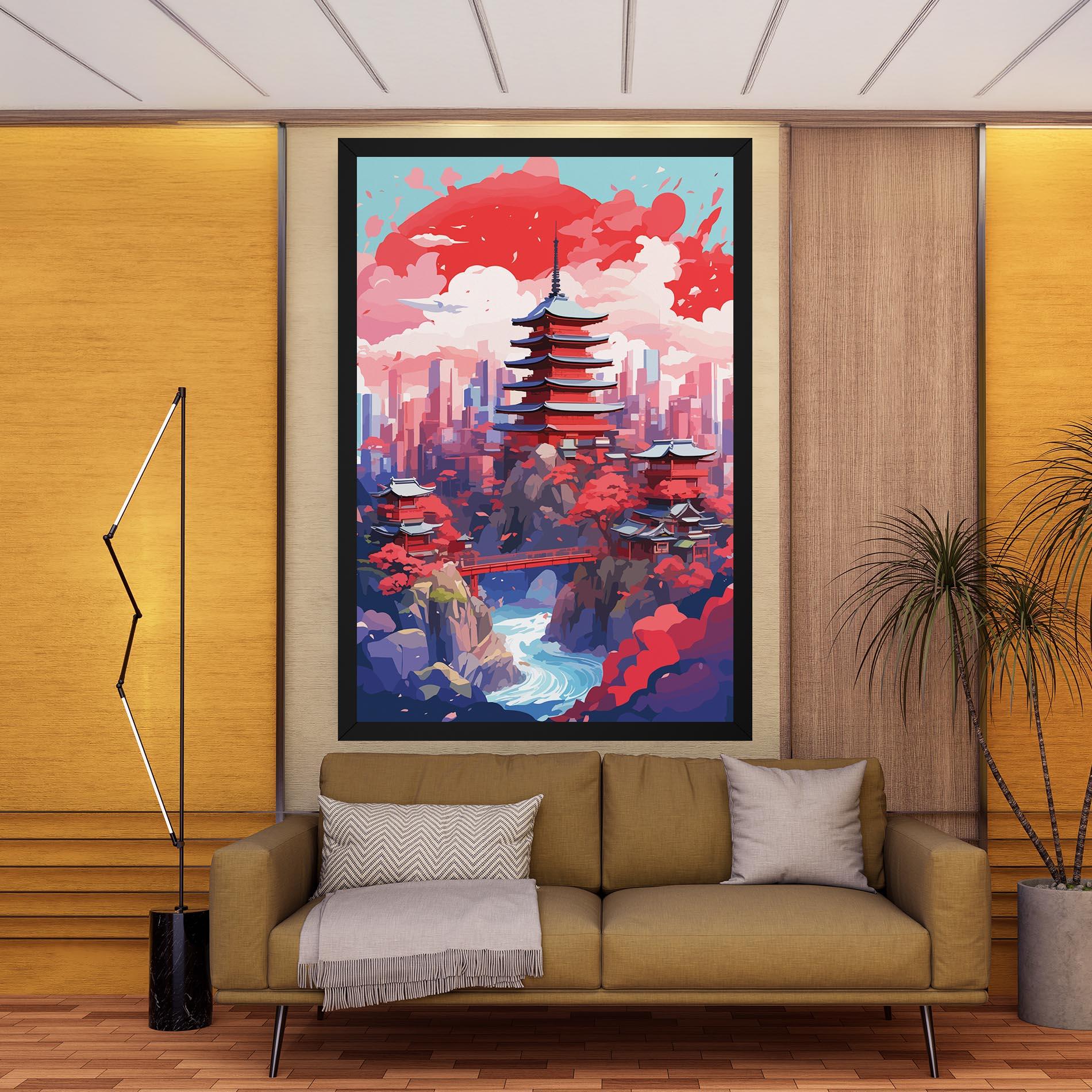 Vászonkép City Style Art mockup 9