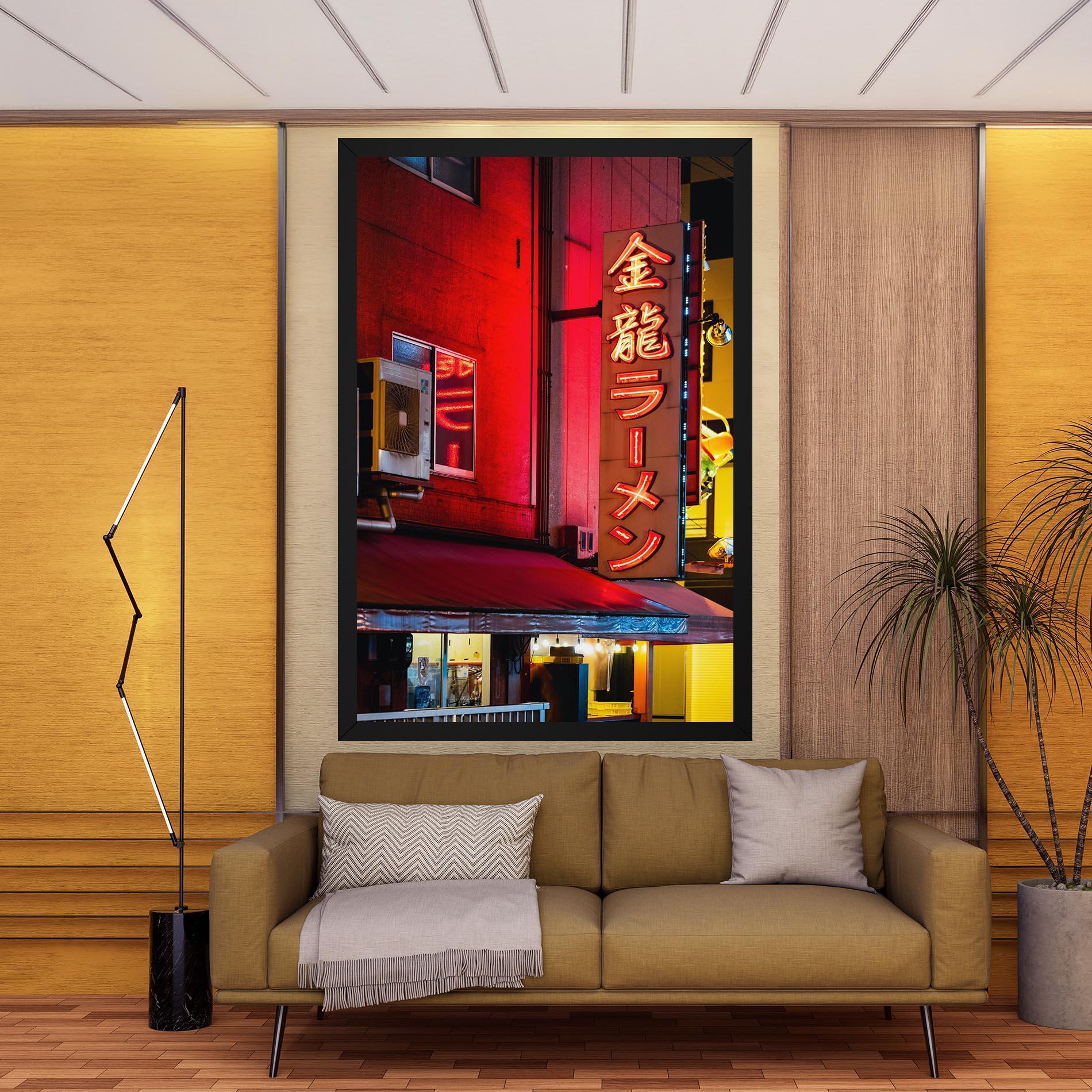 Vászonkép Ramen Restaurant mockup 9