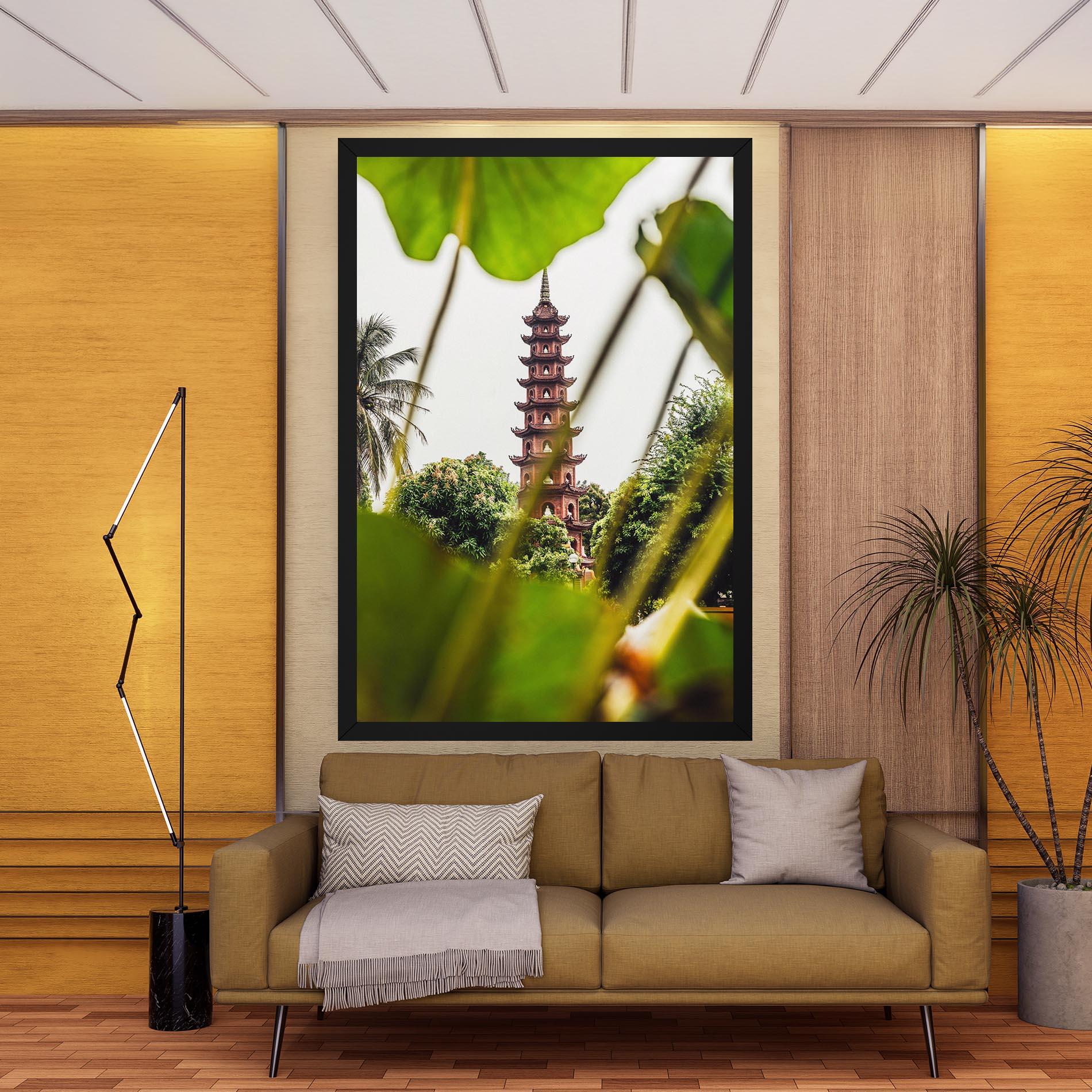 Vászonkép Tran Quoc Pagoda mockup 9