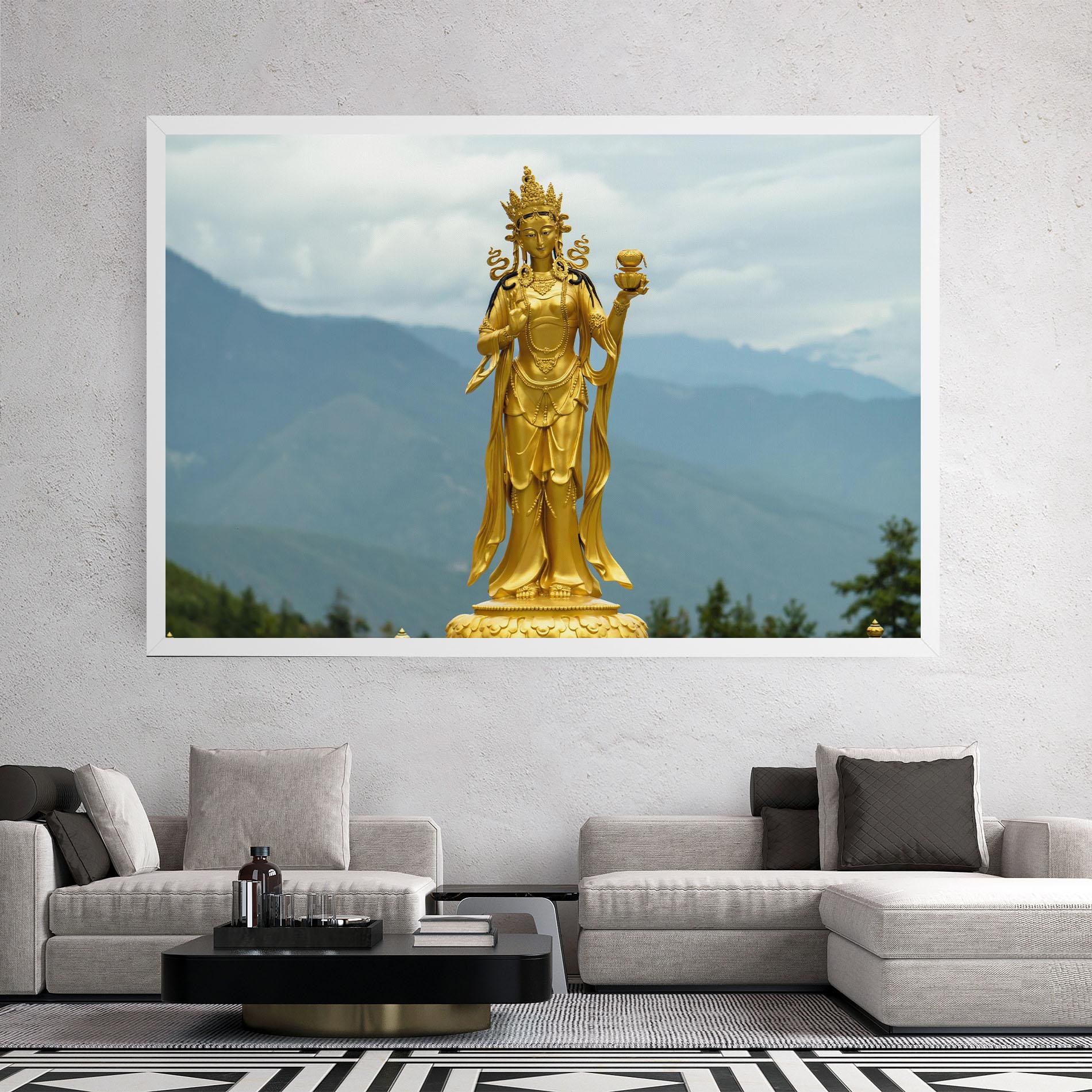 Vászonkép Golden Tara mockup 2