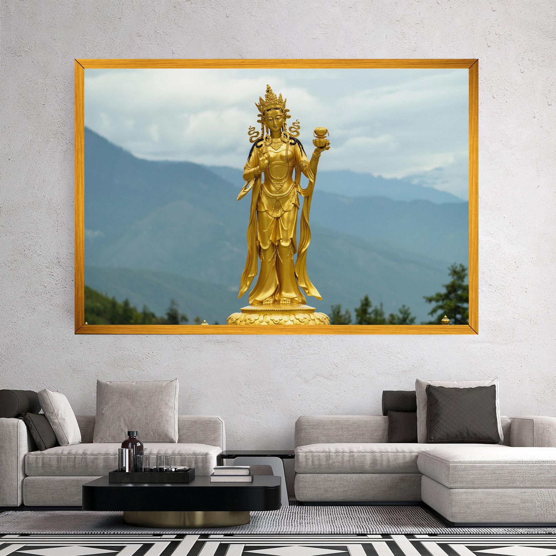 Vászonkép Golden Tara mockup 2