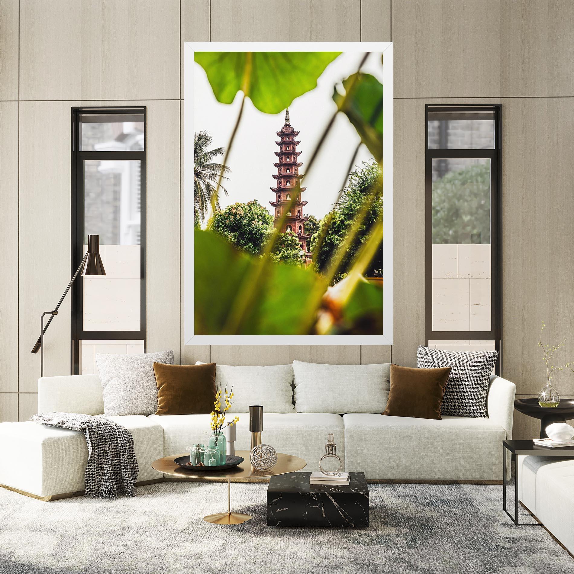 Vászonkép Tran Quoc Pagoda mockup 2