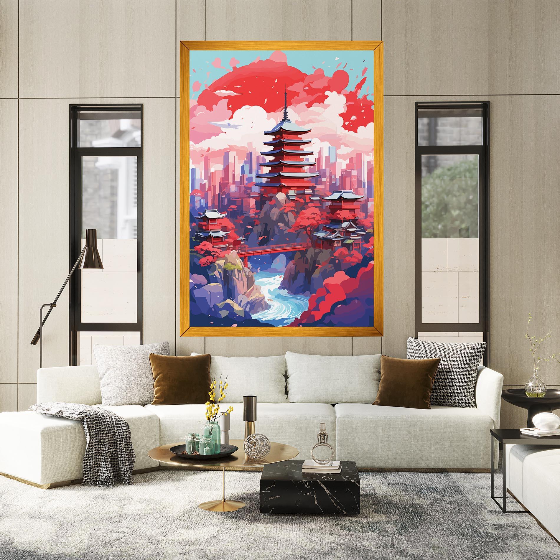 Vászonkép City Style Art mockup 2