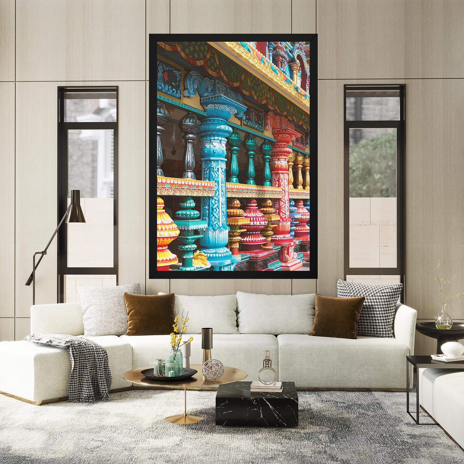 Vászonkép Batu Caves mockup 2