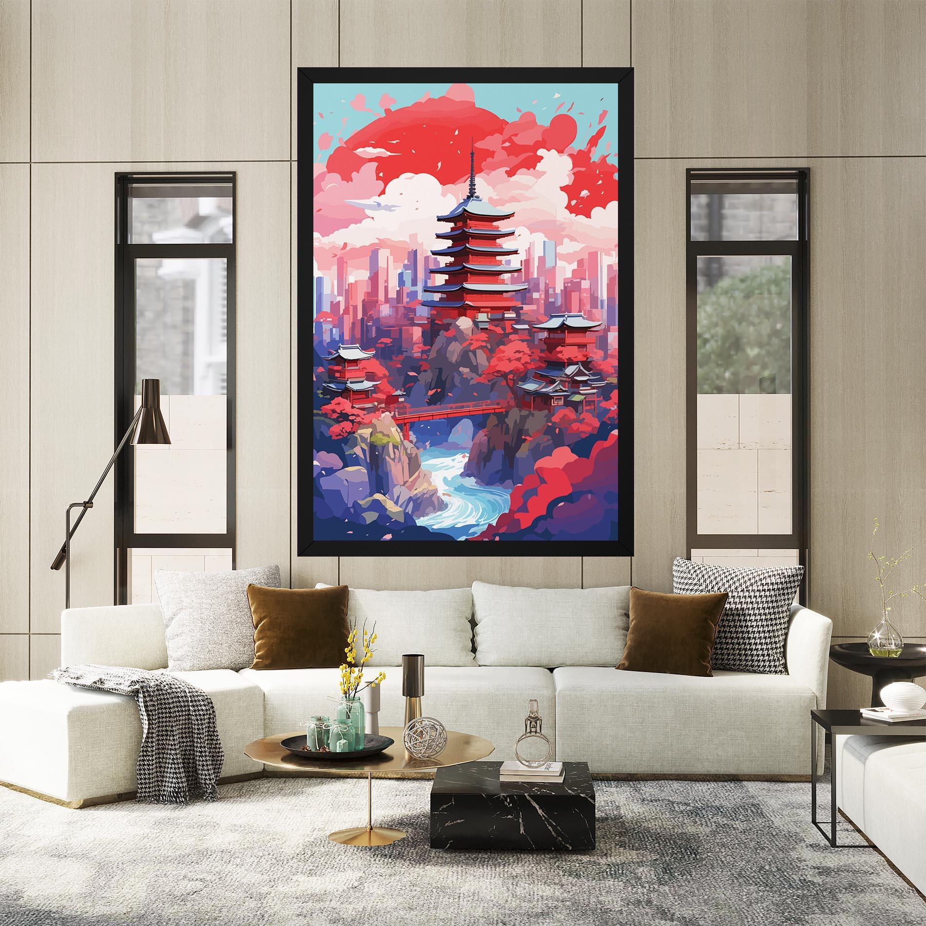 Vászonkép City Style Art mockup 2