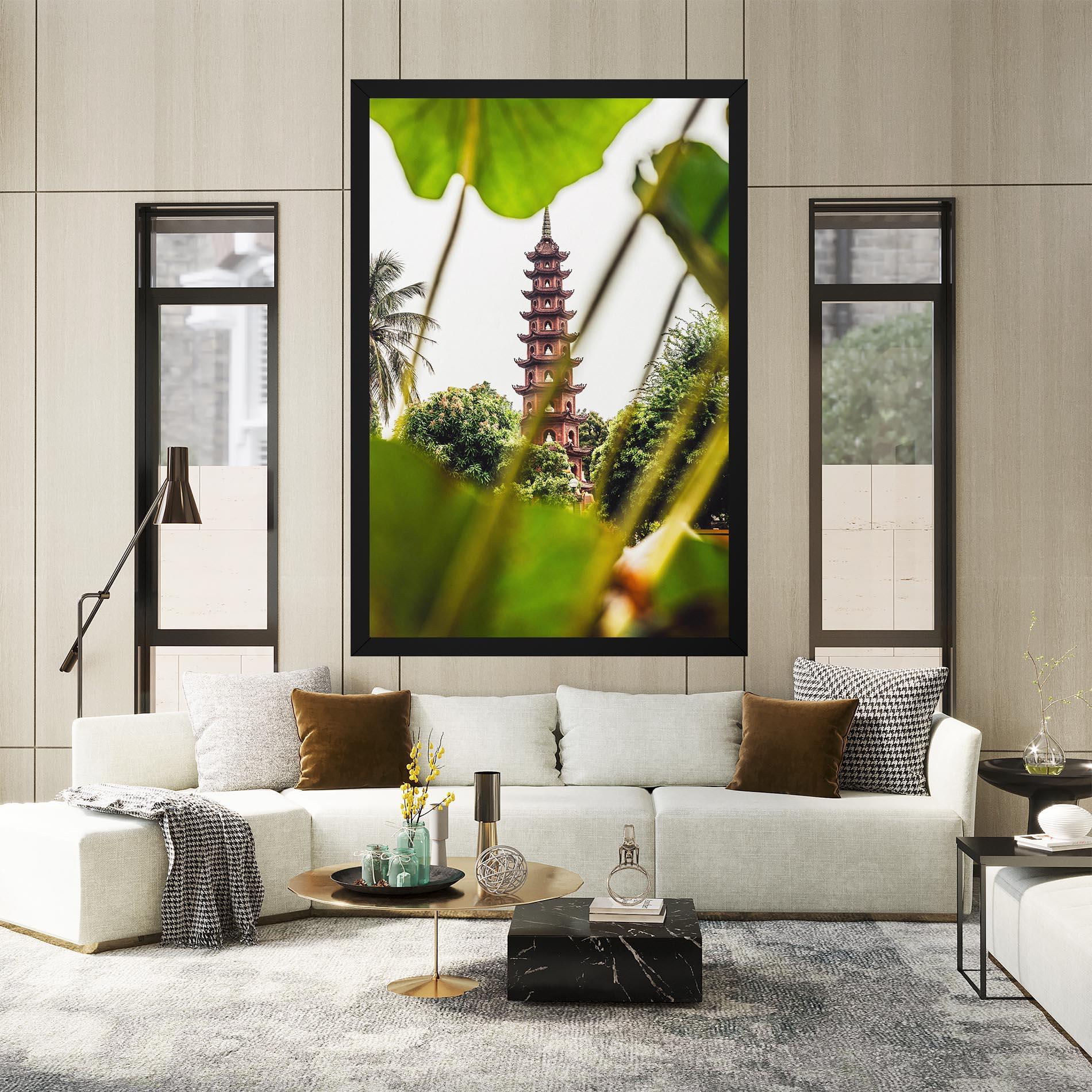 Vászonkép Tran Quoc Pagoda mockup 2
