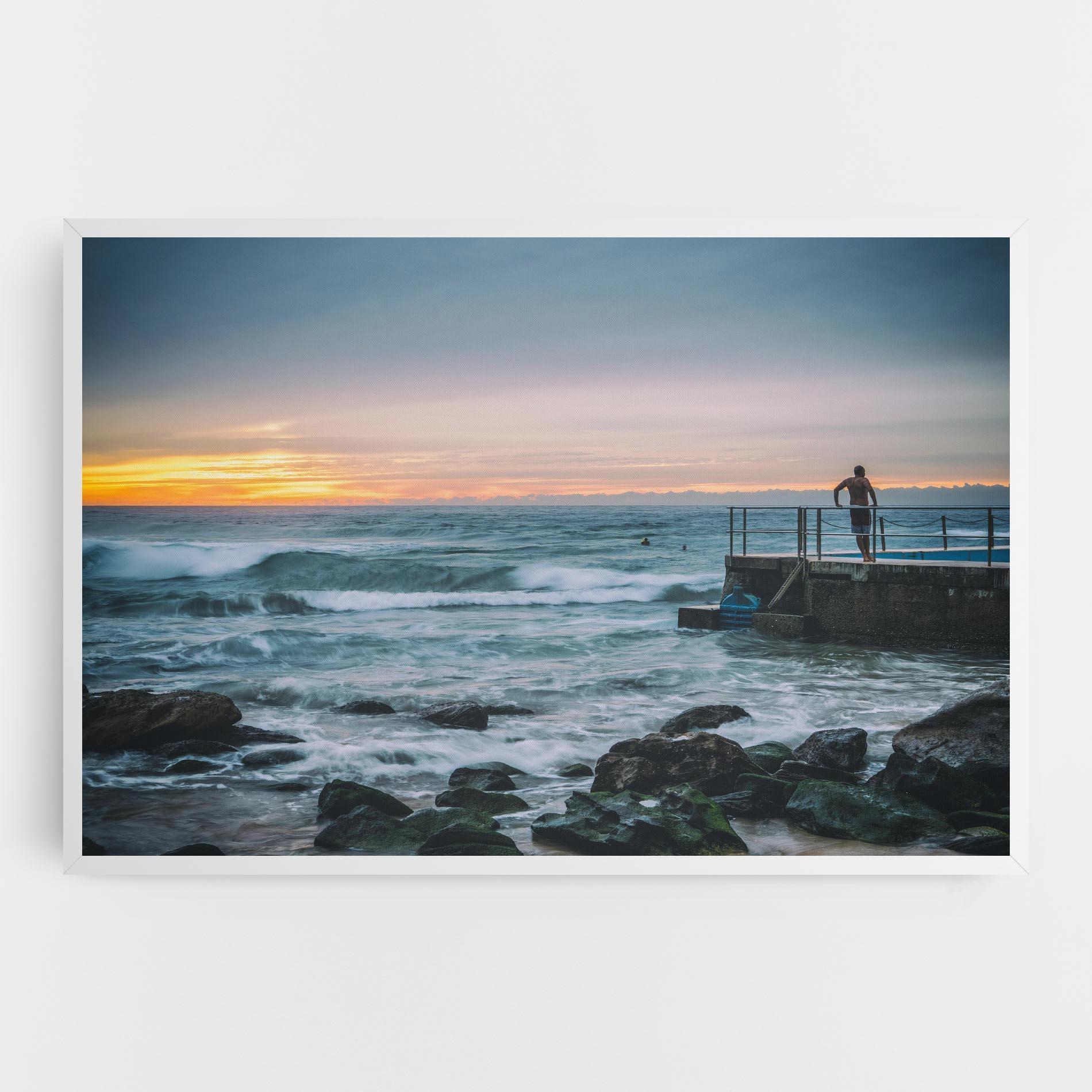 Vászonkép Bondi Beach Sunset mockup 0