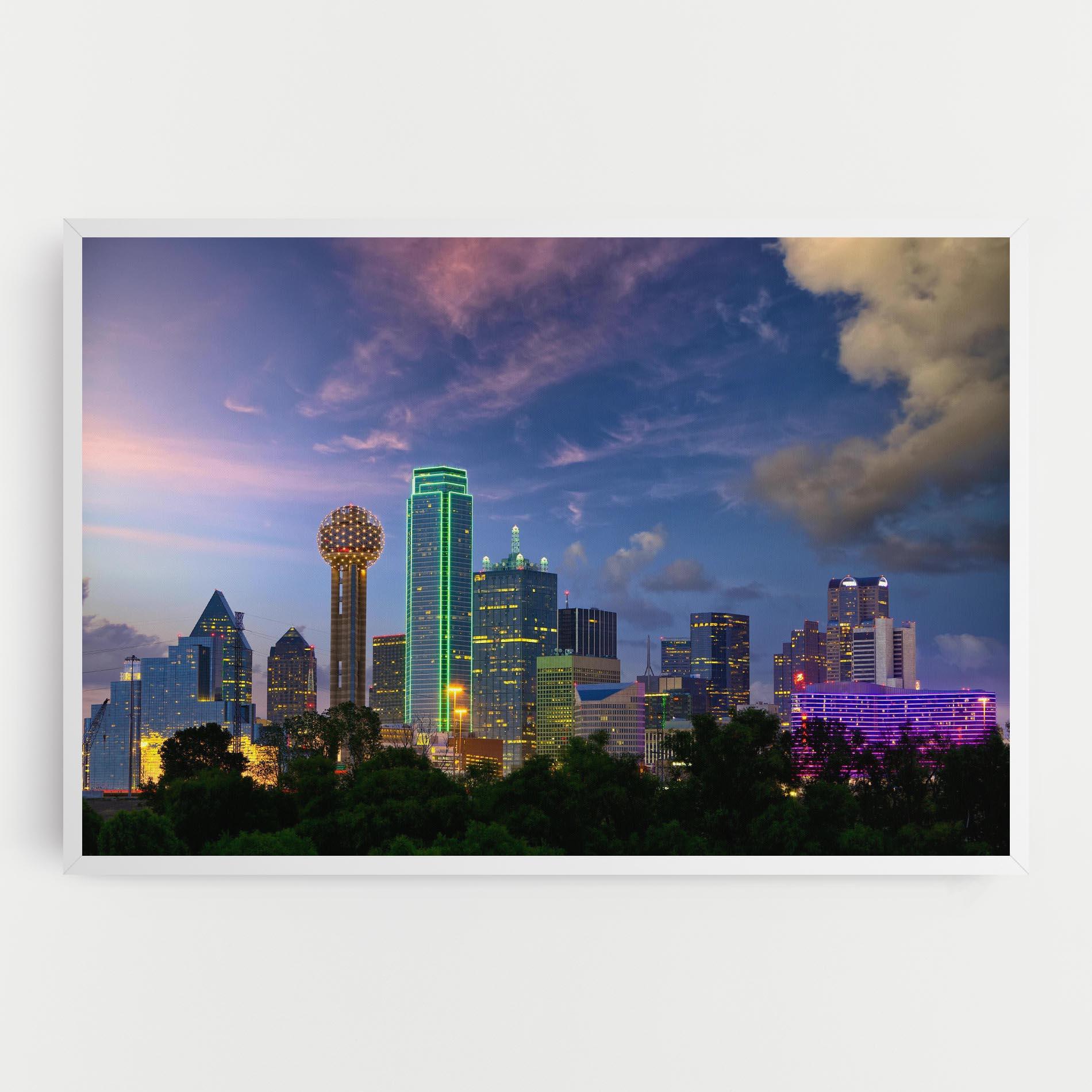 Vászonkép Dallas Dusk mockup 0