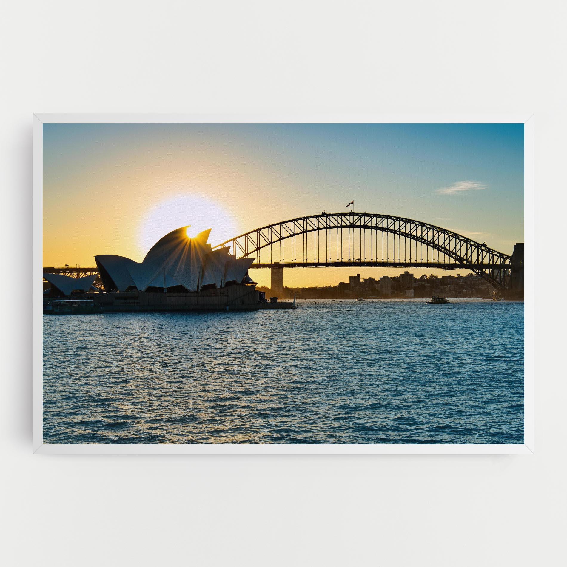 Vászonkép Sunrise Sydney mockup 0