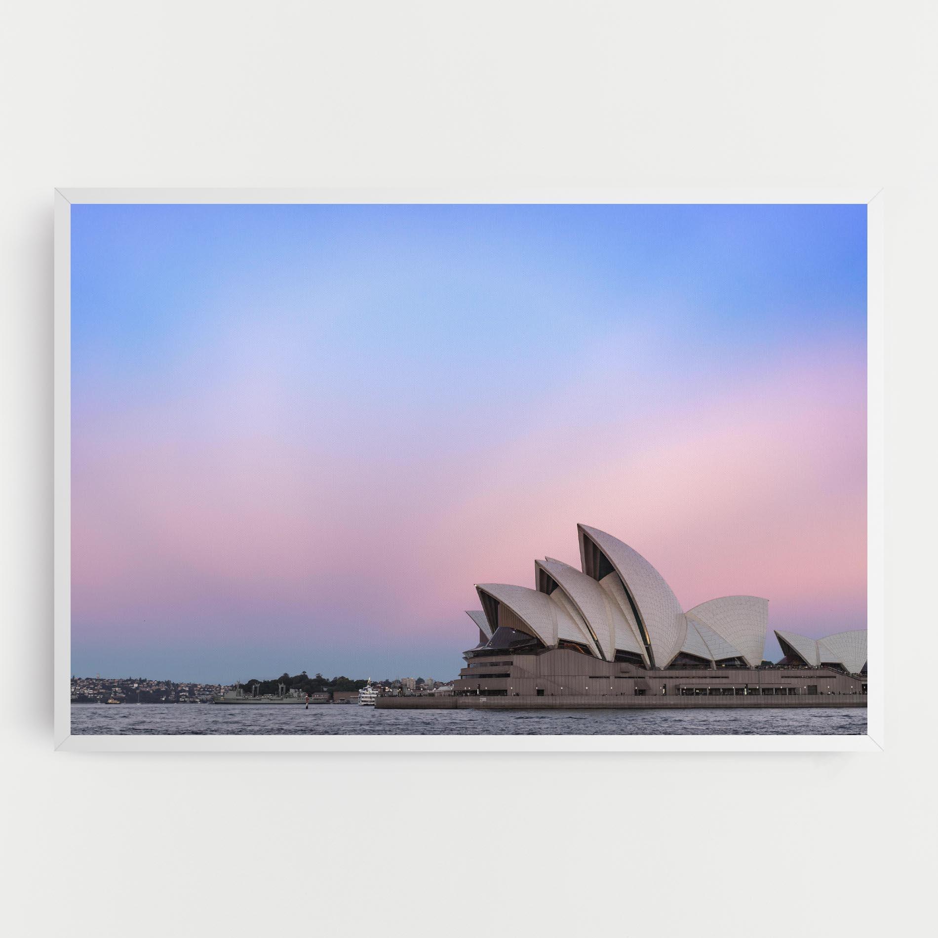 Vászonkép Sydney Purple Sky mockup 0
