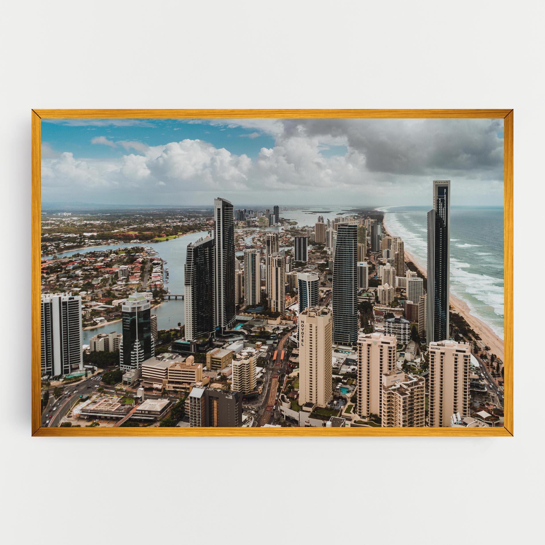 Vászonkép Gold Coast mockup 0
