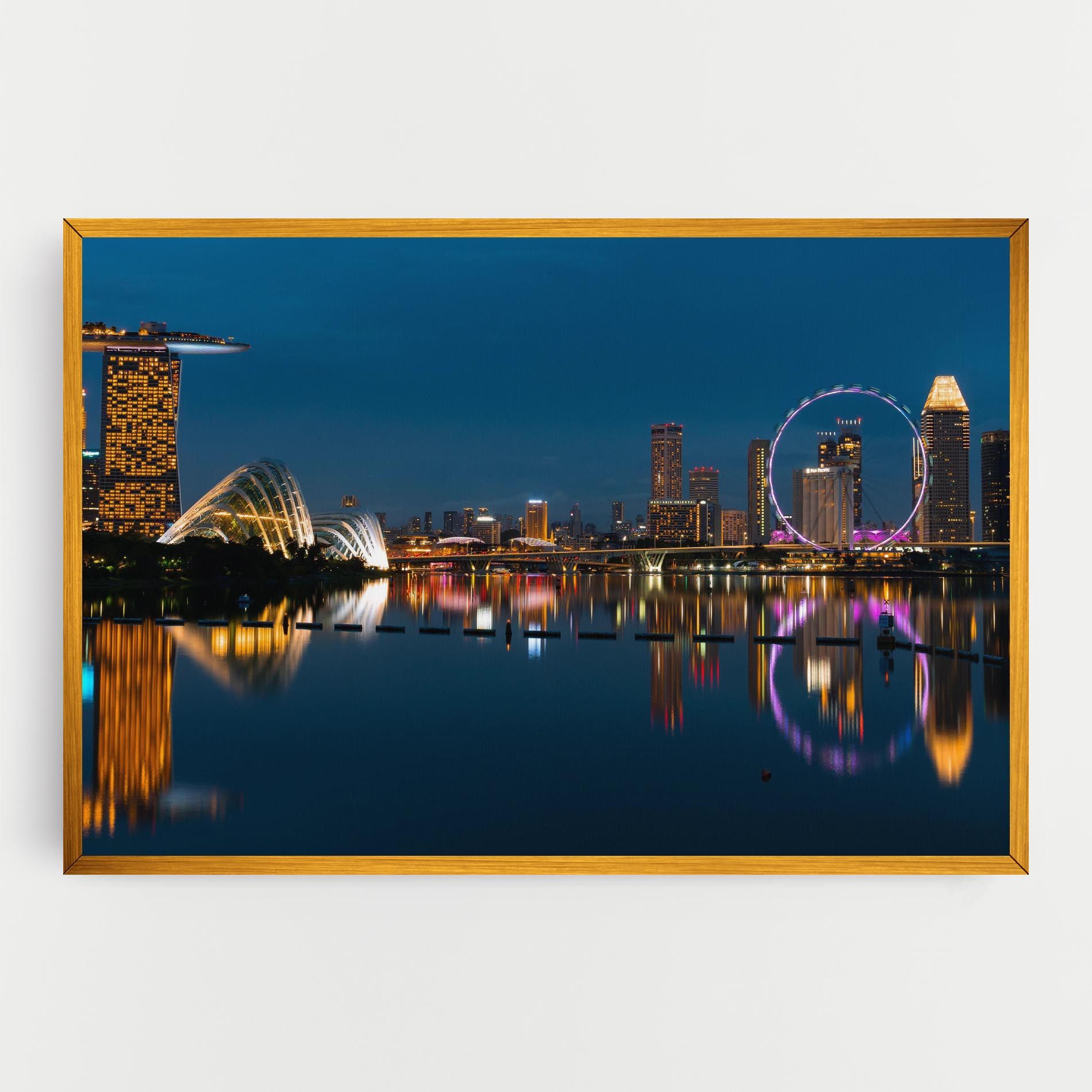 Singapore City Skyline mockup 0