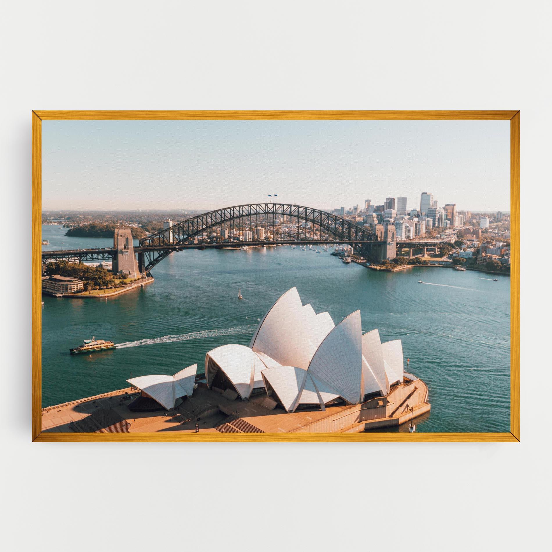 Vászonkép Sydney View mockup 0