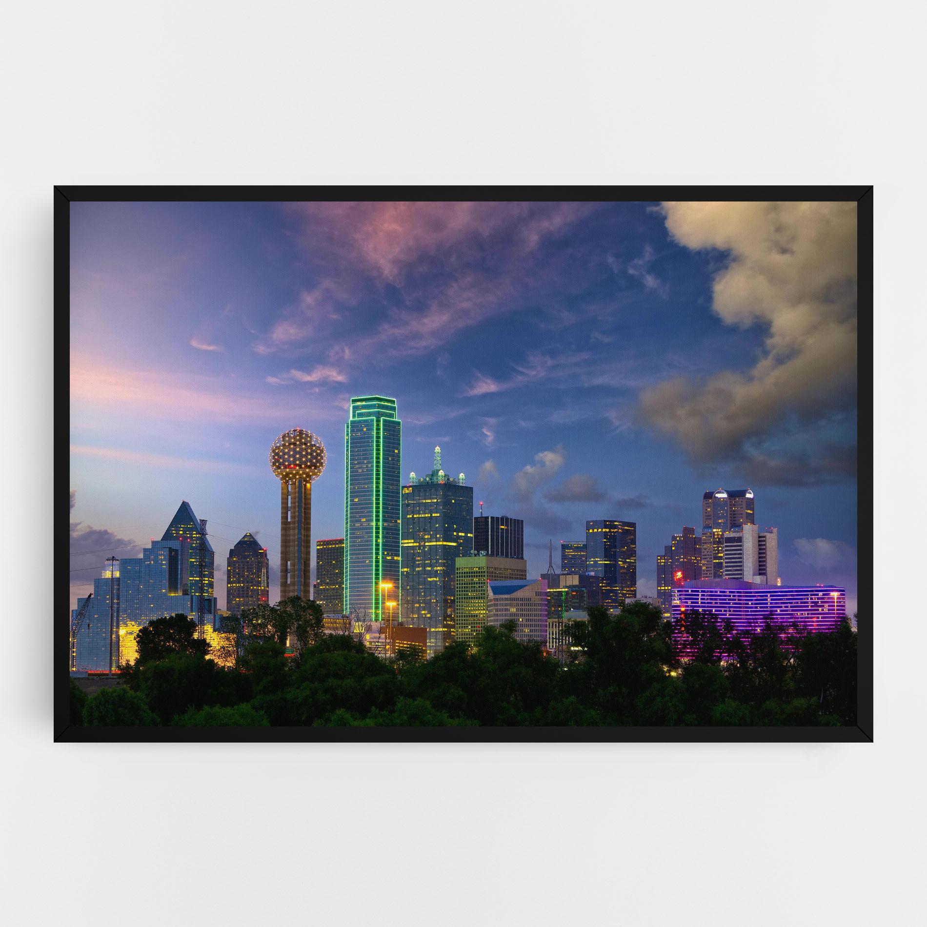 Vászonkép Dallas Dusk mockup 0