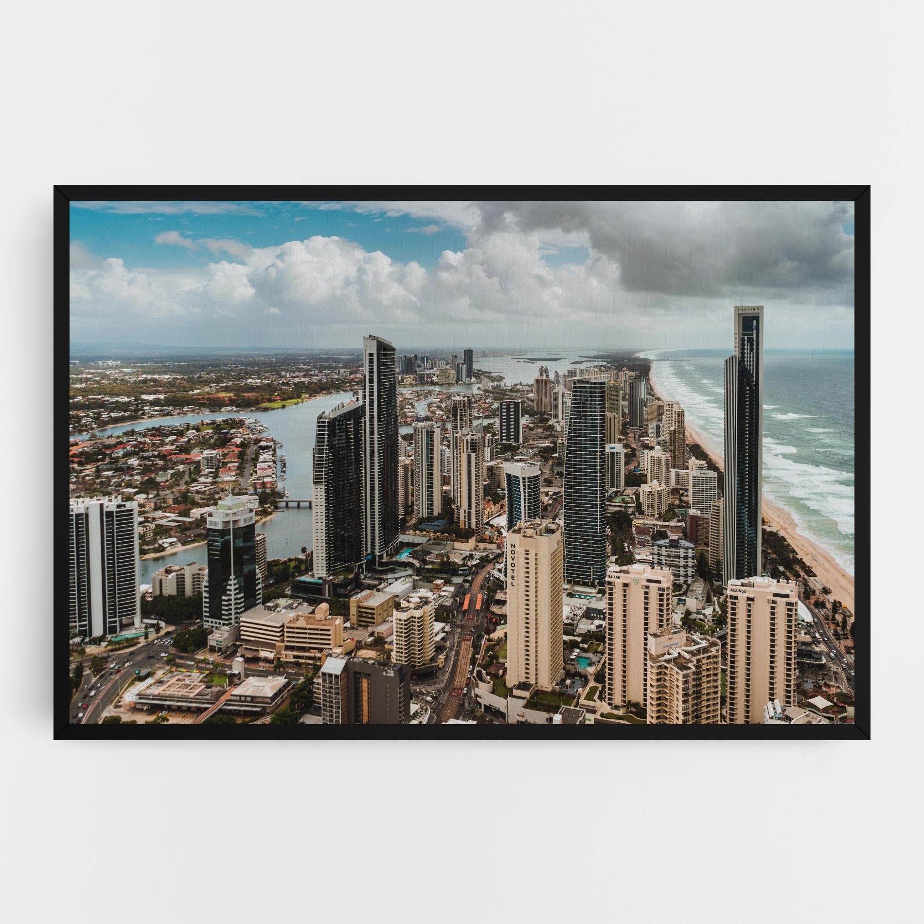 Vászonkép Gold Coast mockup 0