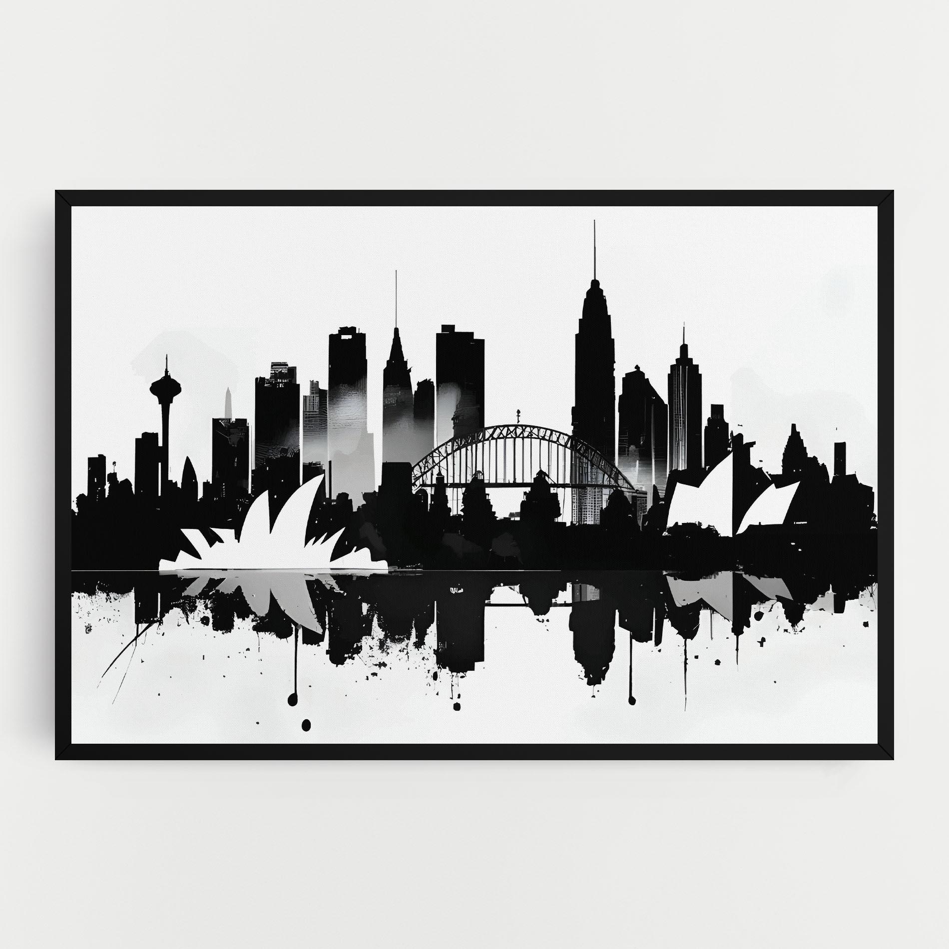 Vászonkép Opera House Art mockup 0