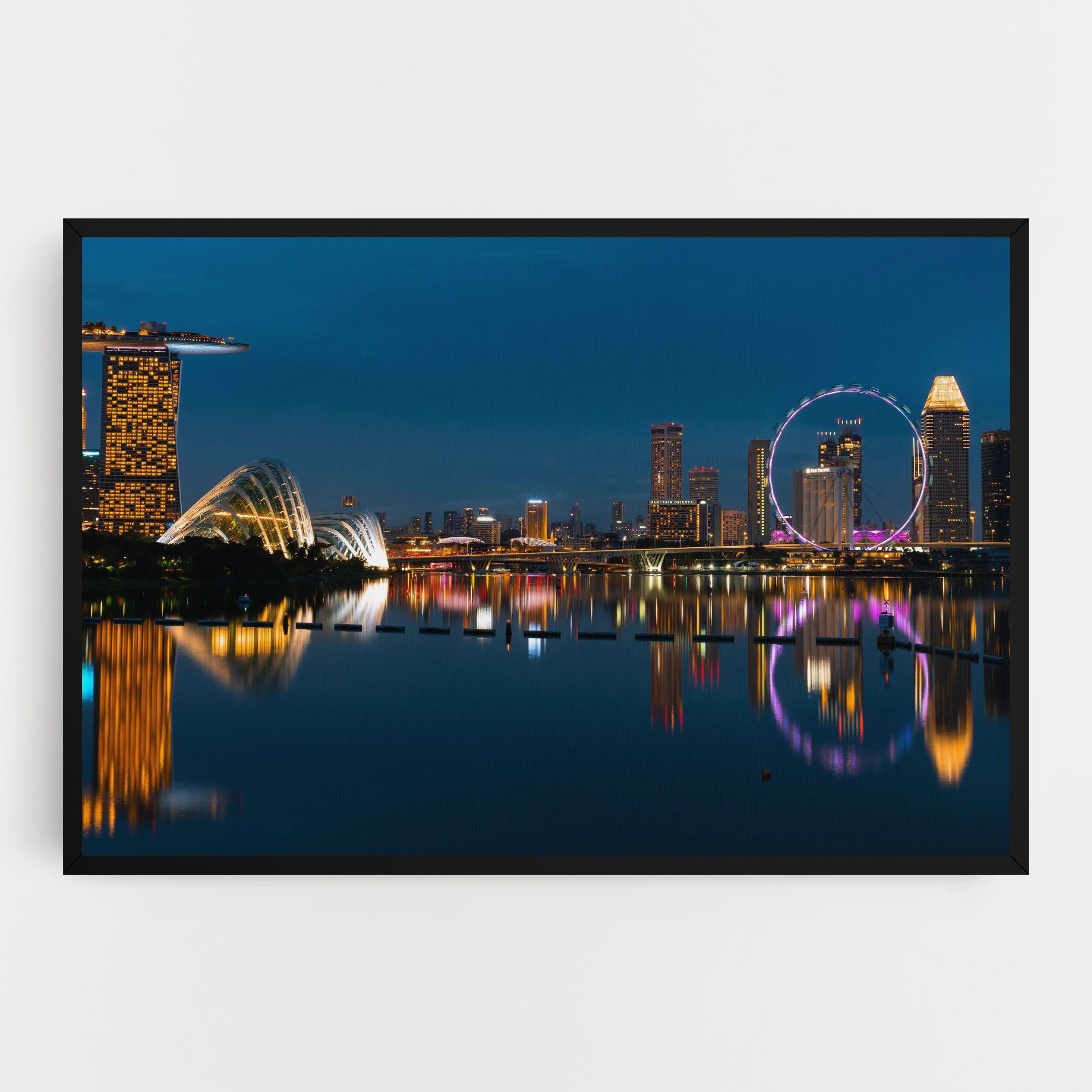 Singapore City Skyline mockup 0